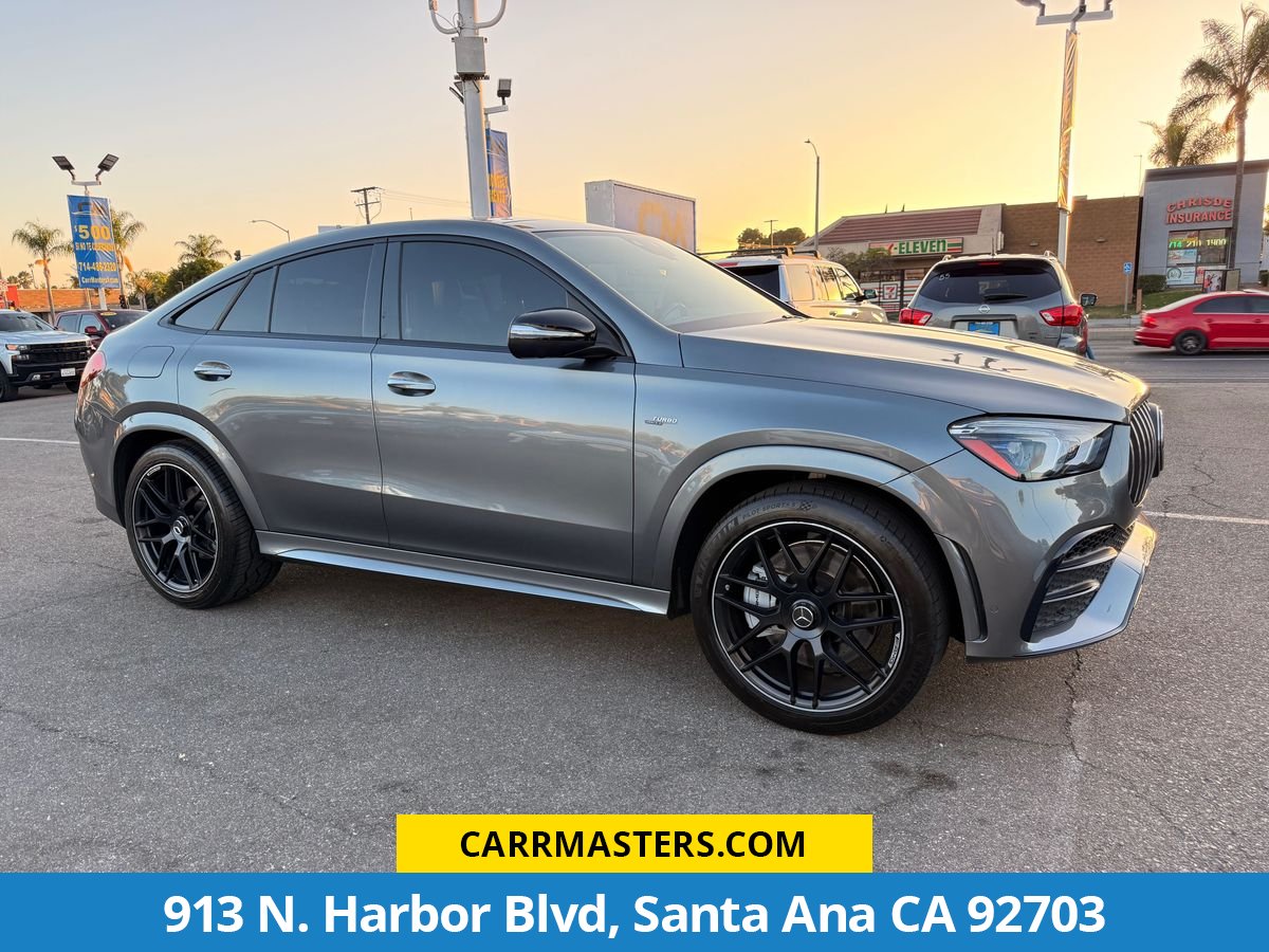 Gray 2022 Mercedes-Benz GLE AMG GLE 53 Coupe 4MATIC+ Coupe All-Wheel Drive 9-Speed Automatic