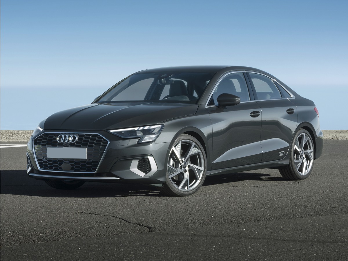 Mythos Black Metallic 2024 Audi A3 Sedan Front-Wheel Drive 7-Speed Automatic