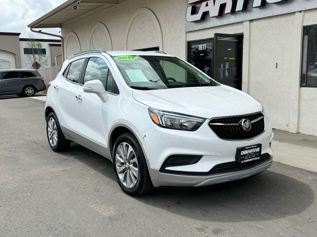 White Frost Tricoat 2017 Buick Encore Preferred FWD SUV / Crossover Front-Wheel Drive 6-Speed Automatic Overdrive