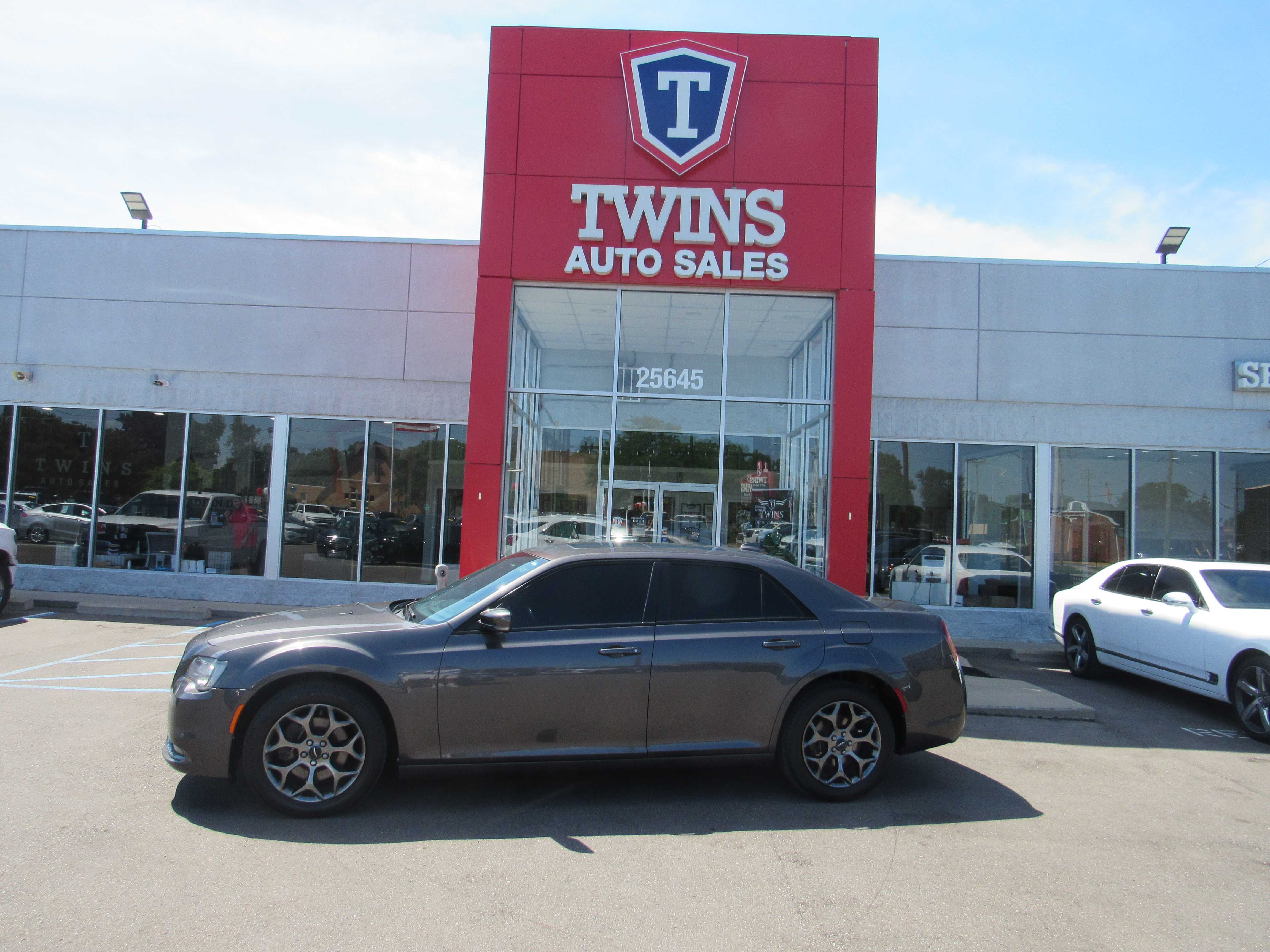Gray 2017 Chrysler 300 Sedan All-Wheel Drive 8-Speed Automatic