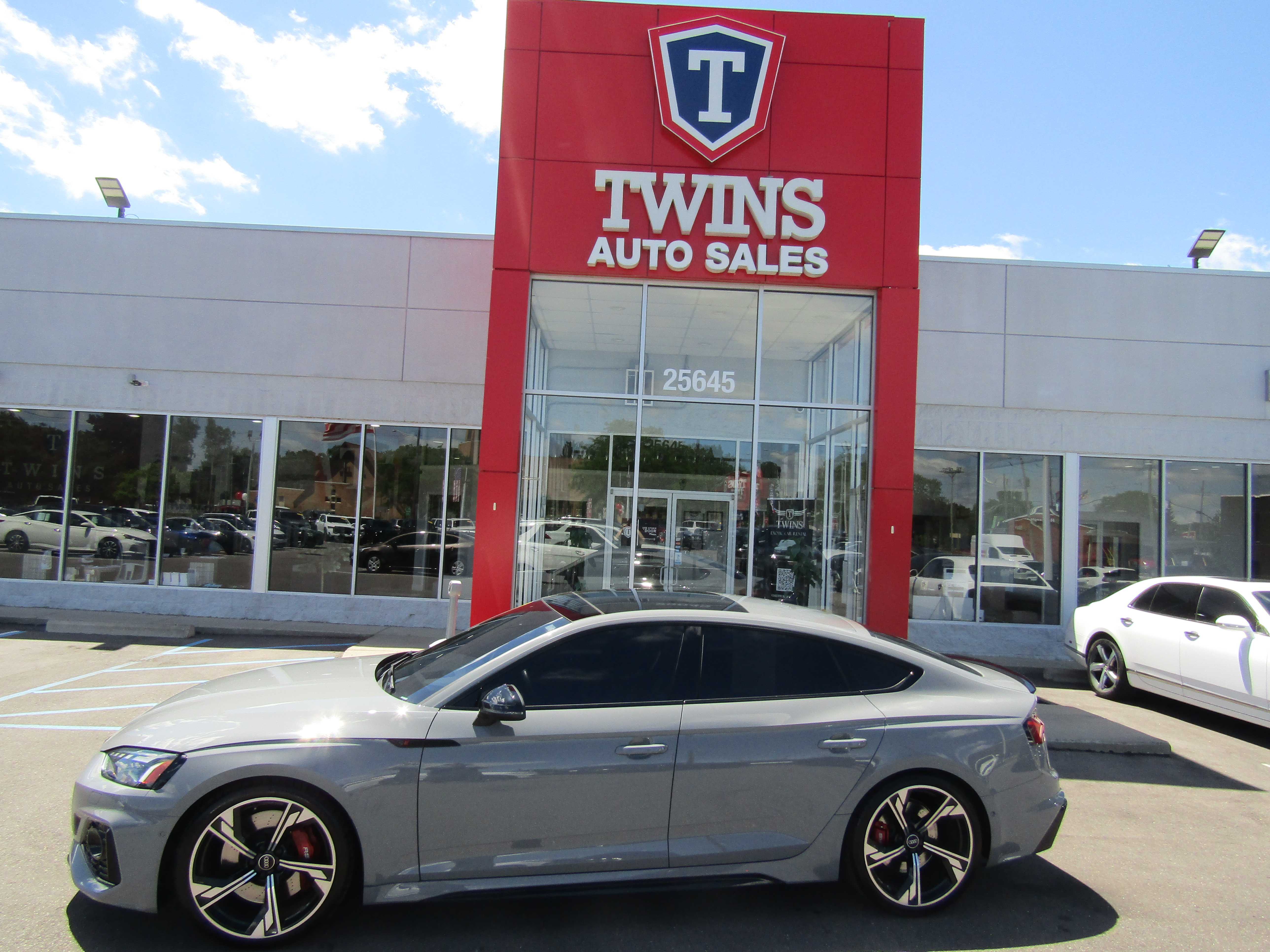 Gray 2021 Audi RS 5 Sportback 2.9T quattro AWD Sedan All-Wheel Drive 8-Speed Automatic