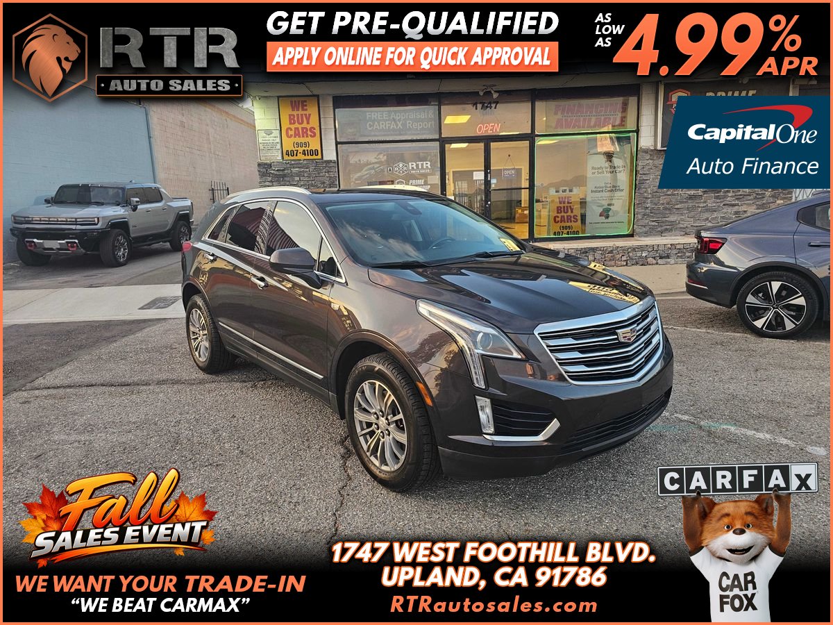 Gray 2018 Cadillac XT5 SUV / Crossover Front-Wheel Drive 8-Speed Automatic