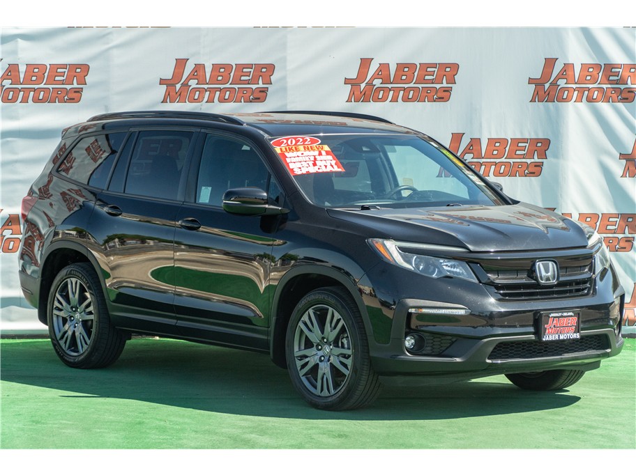Black 2022 Honda Pilot Sport AWD SUV / Crossover All-Wheel Drive 9-Speed Automatic