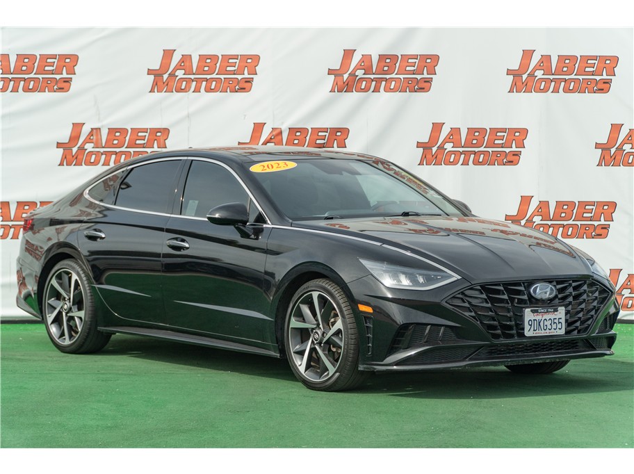 Black 2023 Hyundai Sonata SEL Plus FWD Sedan Front-Wheel Drive 8-Speed Automatic Overdrive