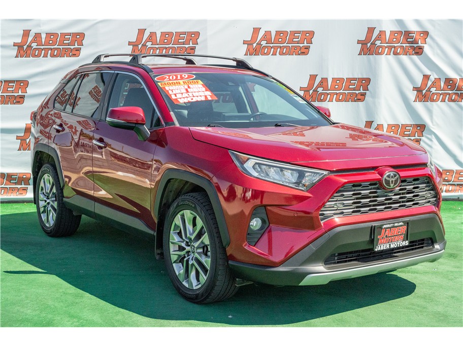 Red 2019 Toyota RAV4 Limited FWD SUV / Crossover Front-Wheel Drive 8-Speed Dual Clutch