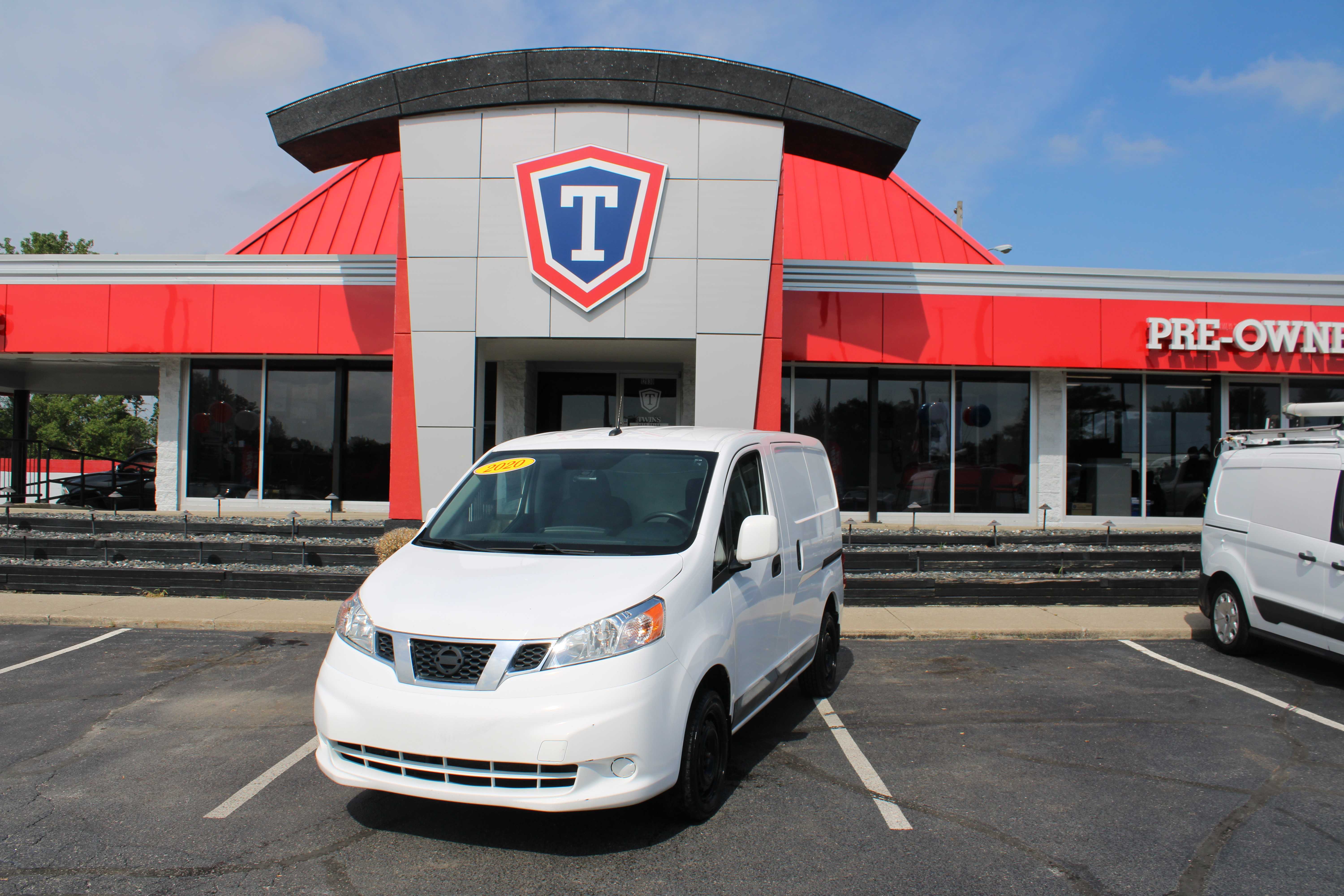 White 2020 Nissan NV200 Van Front-Wheel Drive Continuously Variable Transmission