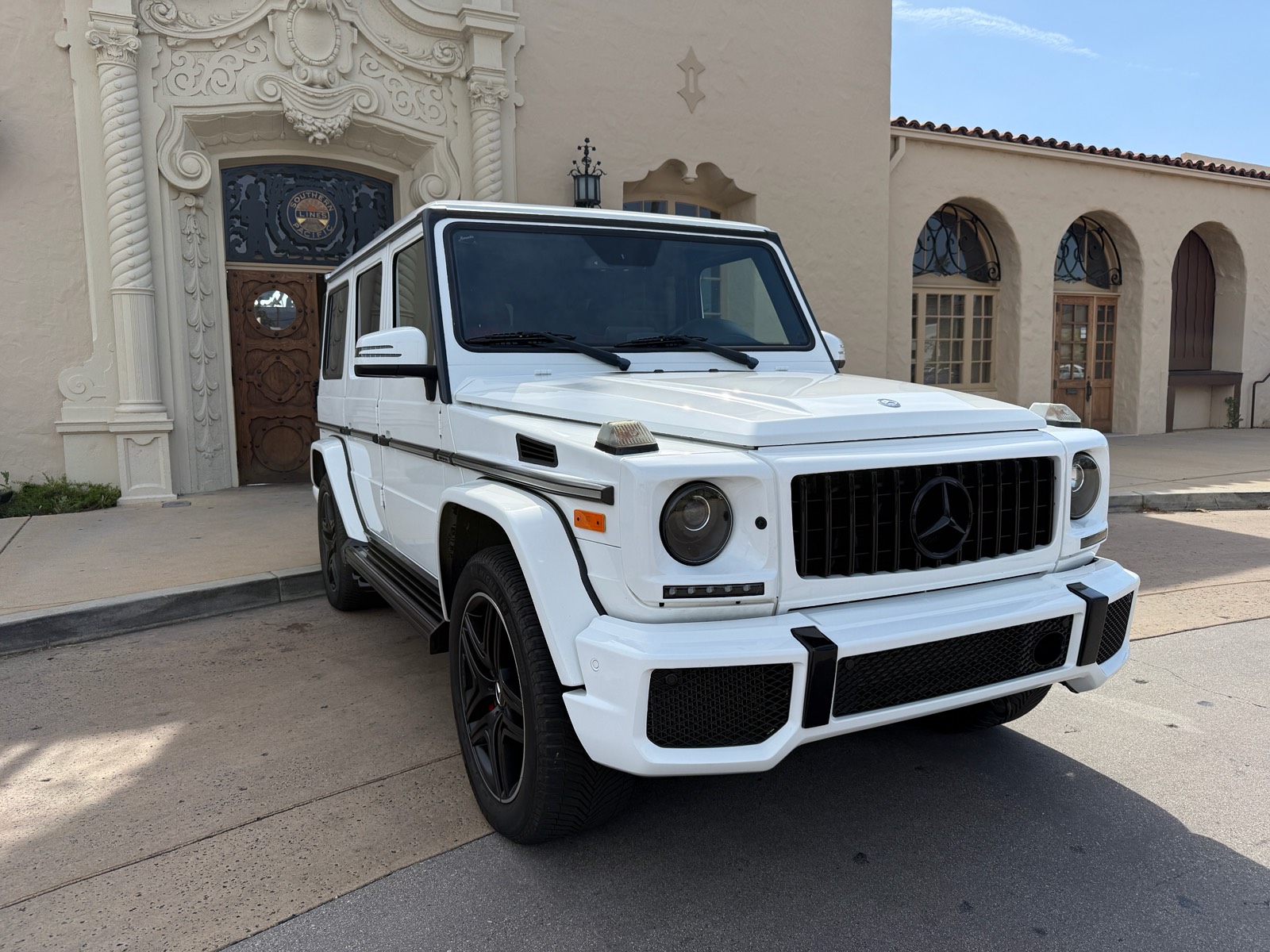 White 2017 Mercedes-Benz G-Class SUV / Crossover All-Wheel Drive 7-Speed Automatic