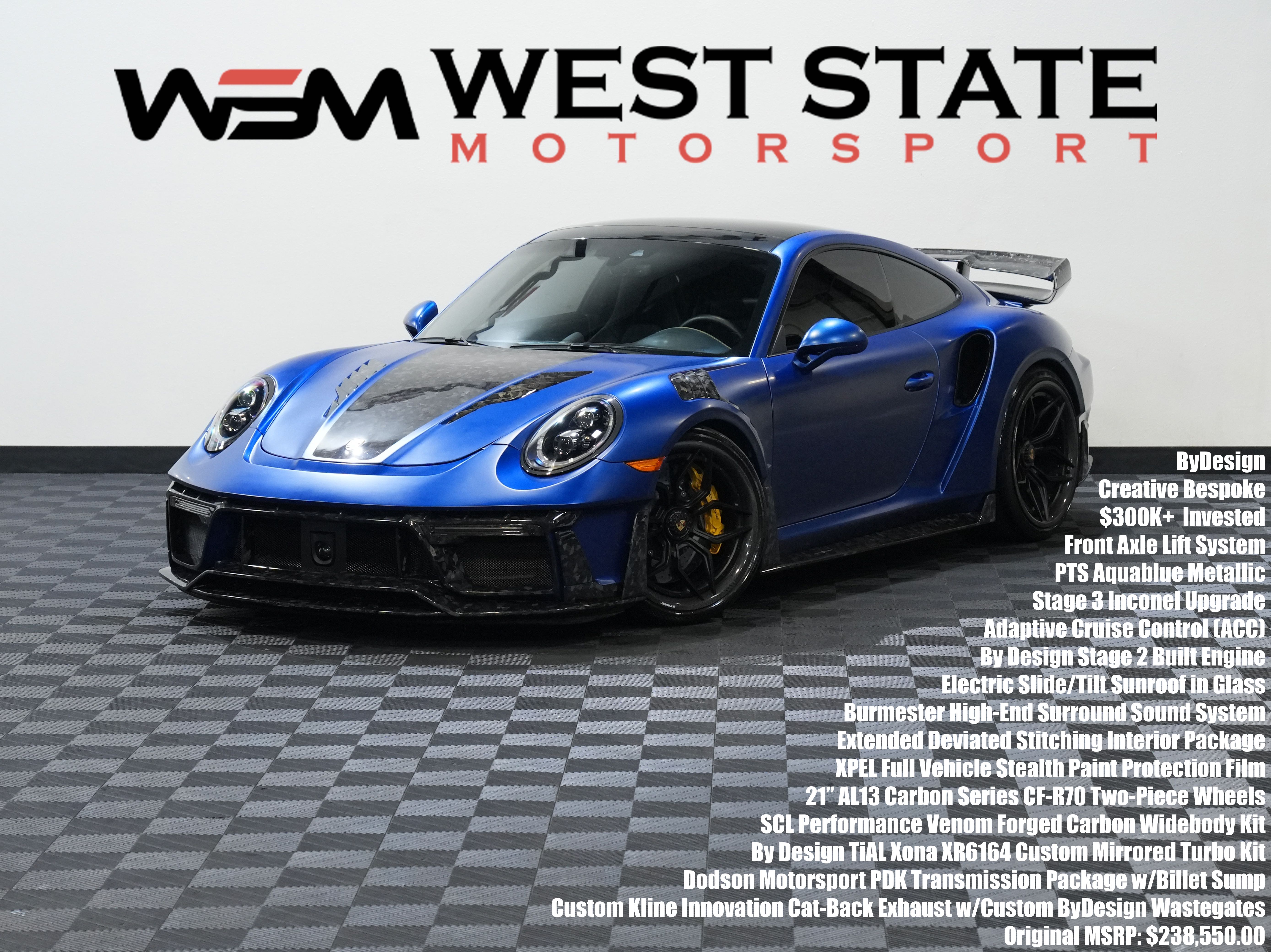 2019 Porsche 911 Turbo S Coupe AWD