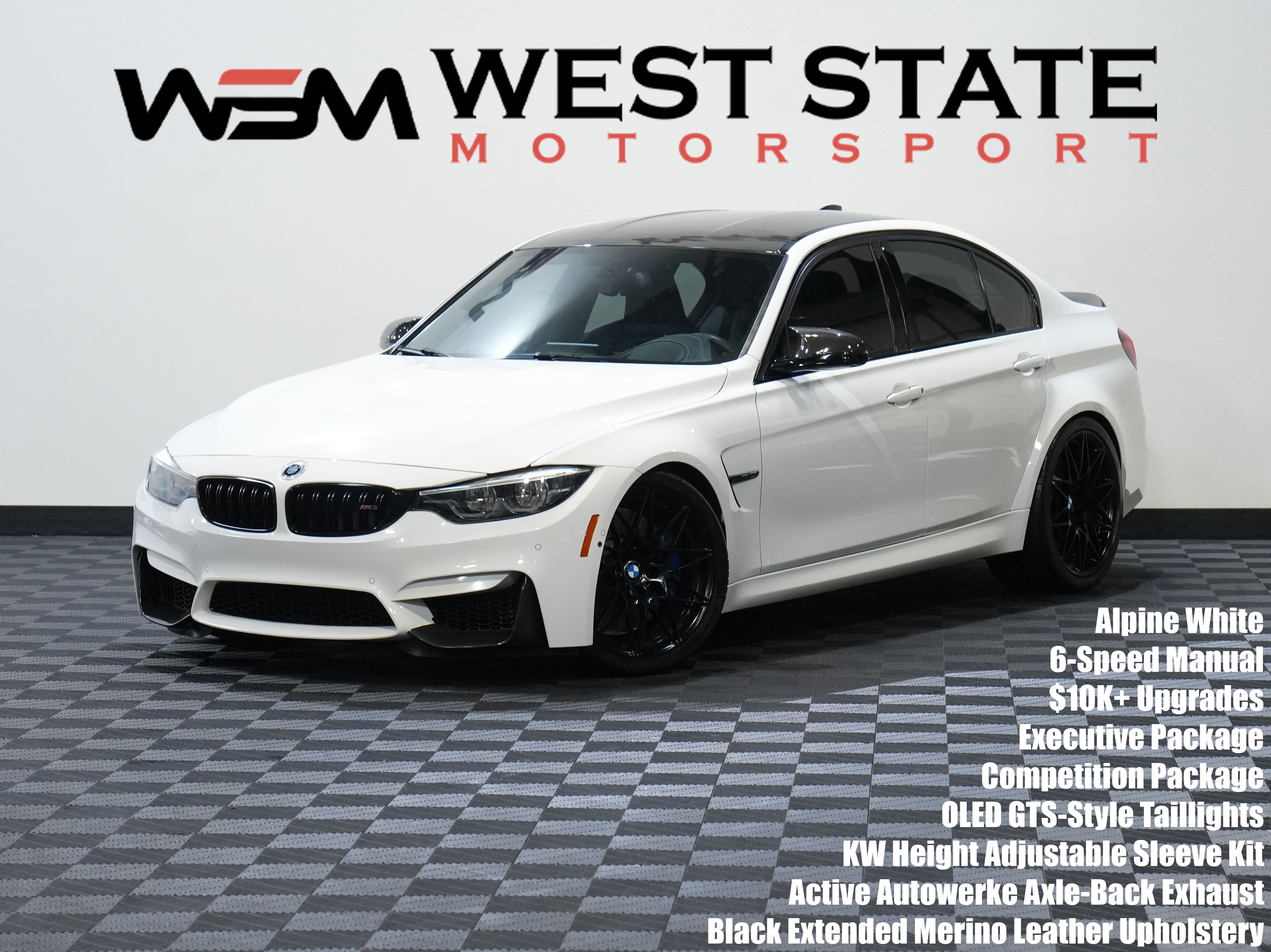 2018 BMW M3 Sedan RWD