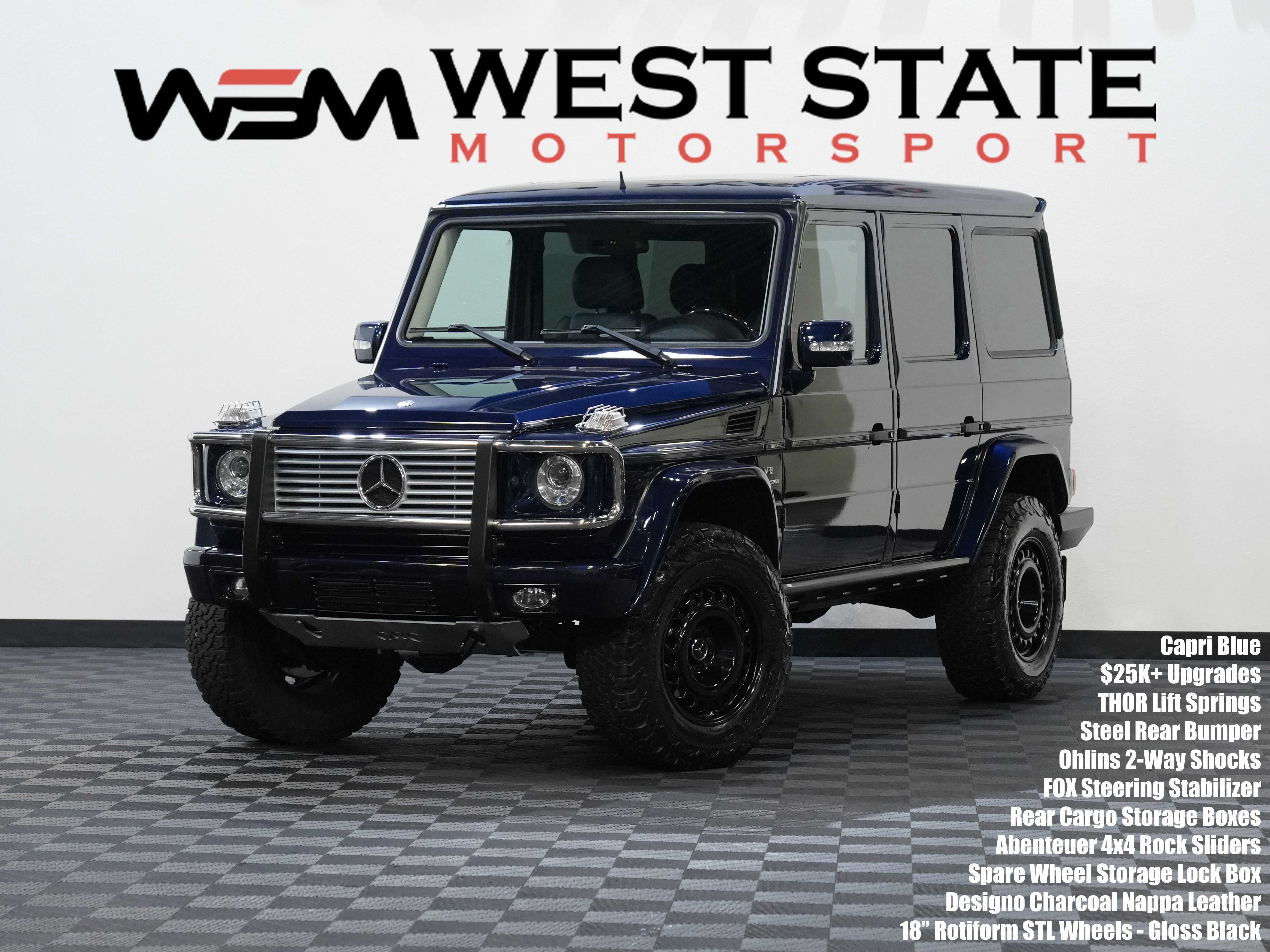 Black 2008 Mercedes-Benz G-Class G 55 AMG 4MATIC SUV / Crossover All-Wheel Drive 5-Speed Automatic