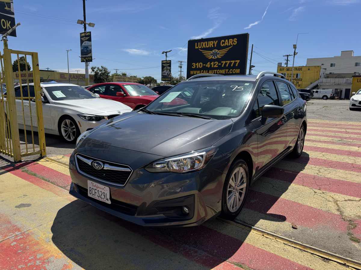 MAGNETITE GRAY METALLIC 2018 Subaru Impreza 2.0i Premium Hatchback AWD Hatchback All-Wheel Drive Automatic