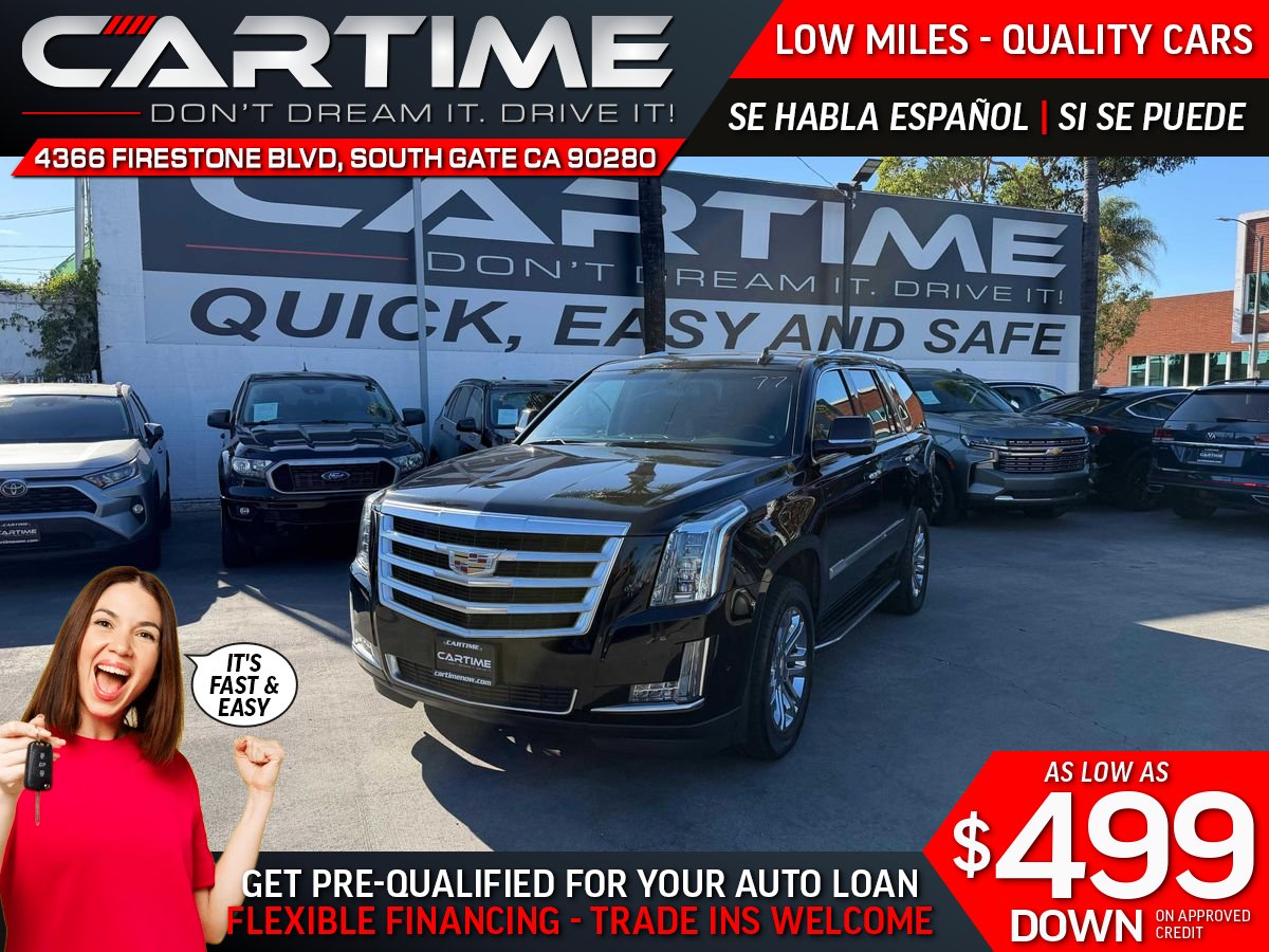 Black 2019 Cadillac Escalade RWD SUV / Crossover Rear-Wheel Drive