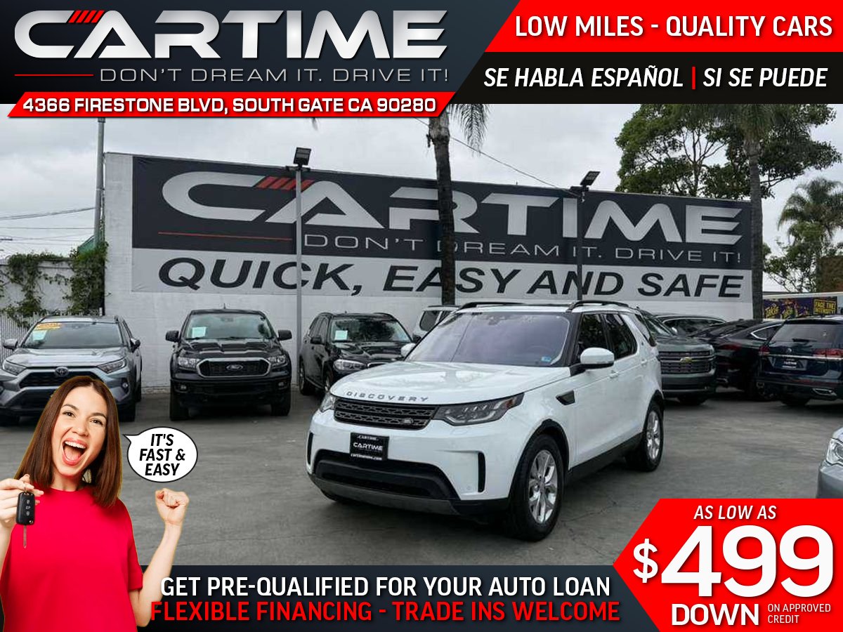 White 2017 Land Rover Discovery SE AWD SUV / Crossover All-Wheel Drive 8-Speed Automatic