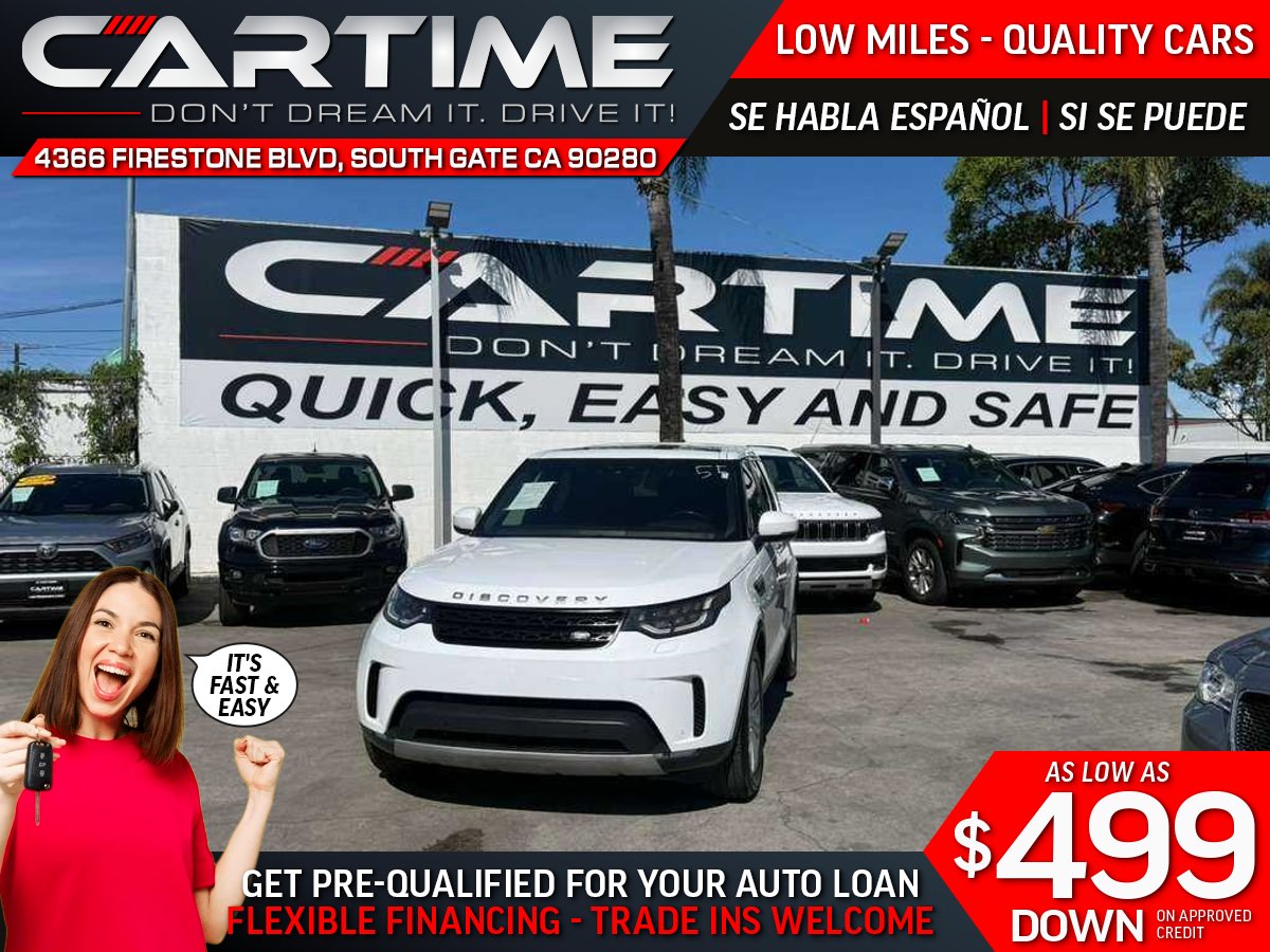White 2018 Land Rover Discovery V6 HSE Luxury AWD SUV / Crossover All-Wheel Drive 8-Speed Automatic