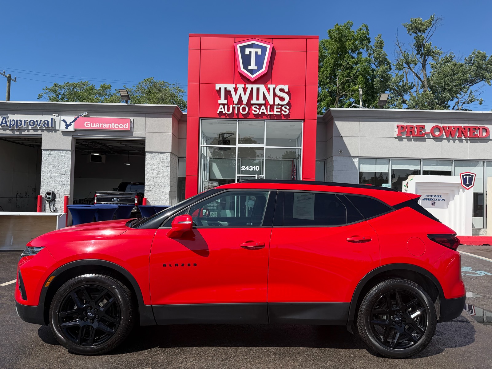 Red 2020 Chevrolet Blazer 2LT AWD SUV / Crossover All-Wheel Drive 9-Speed Automatic Overdrive