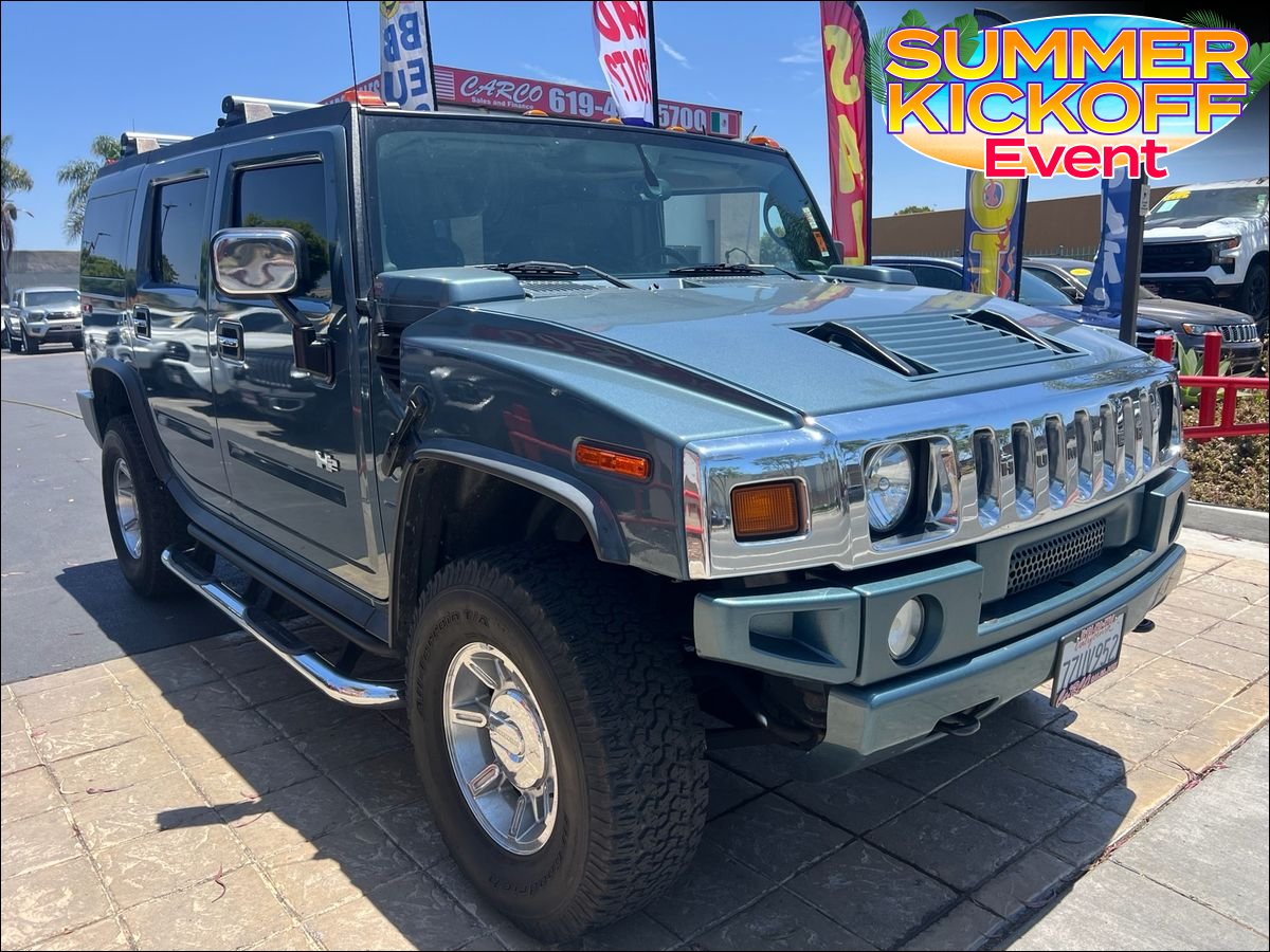 Gray 2005 Hummer H2 SUV / Crossover Four-Wheel Drive Automatic