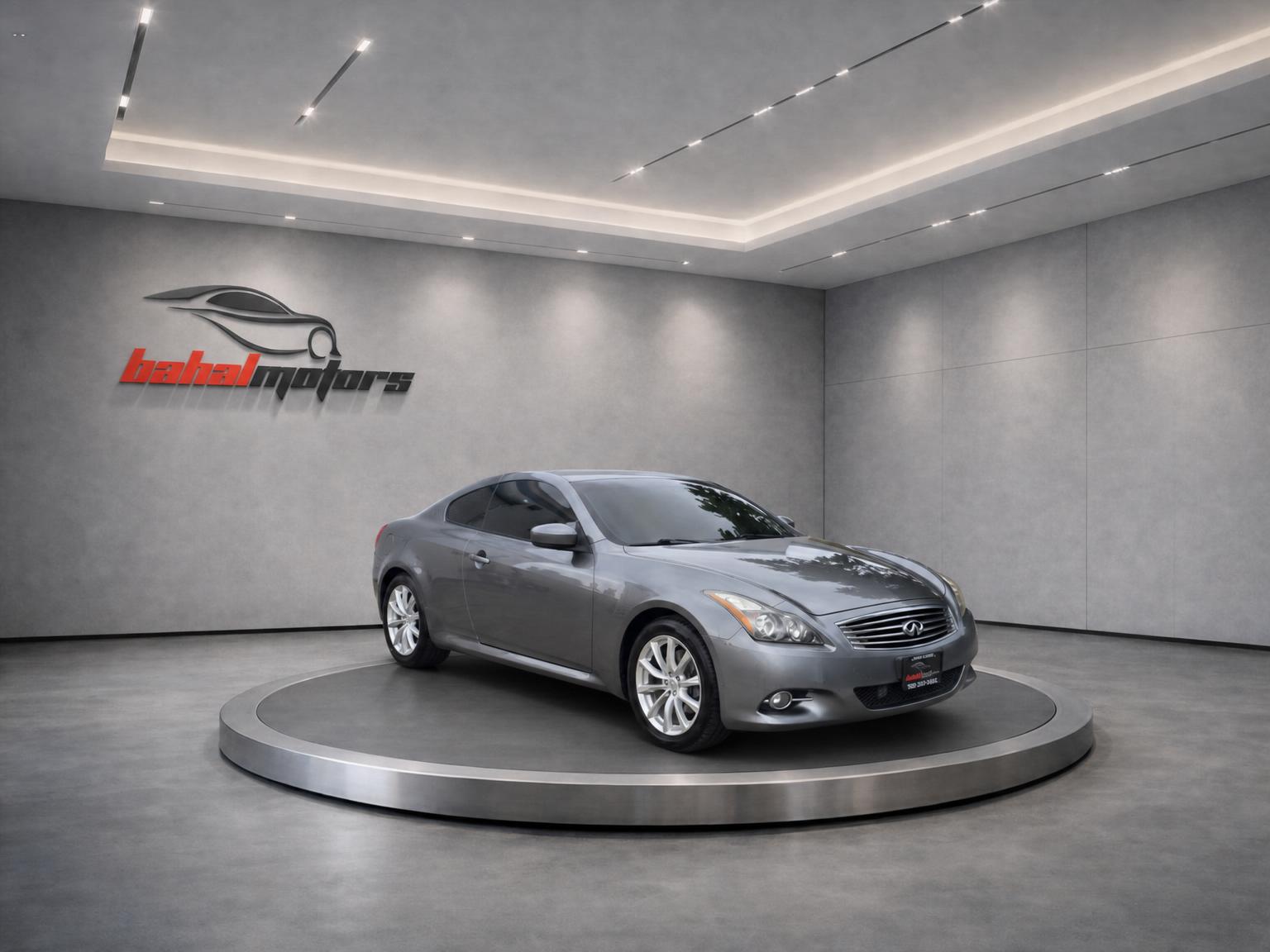Gray 2011 INFINITI G37 Coupe Rear-Wheel Drive 7-Speed Automatic Overdrive