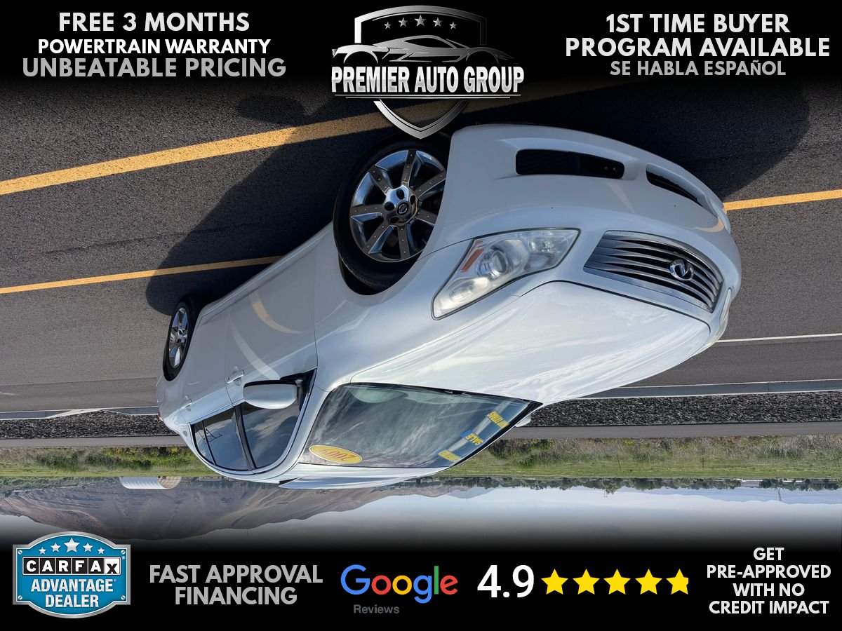 White 2009 INFINITI G37 x Sedan AWD Sedan All-Wheel Drive 7-Speed Automatic Overdrive