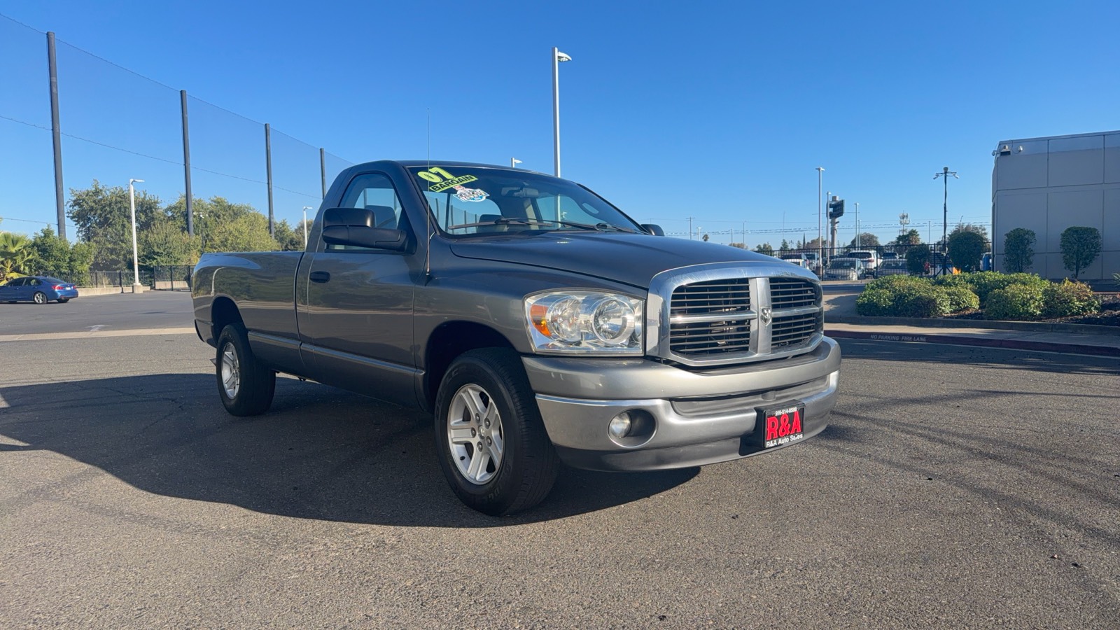 Black (CHARCOAL) 2007 Dodge RAM 1500 Pickup Truck Rear-Wheel Drive 5-Speed Automatic