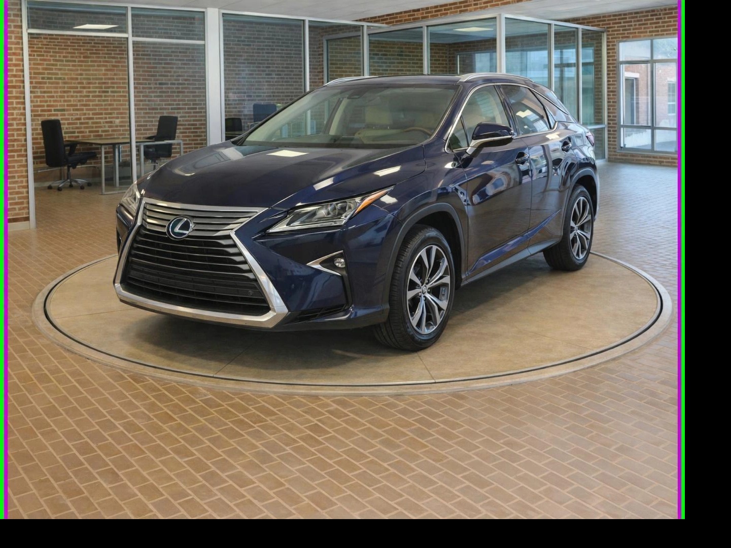 Blue 2019 Lexus RX 350 F Sport FWD SUV / Crossover Front-Wheel Drive 8-Speed Automatic