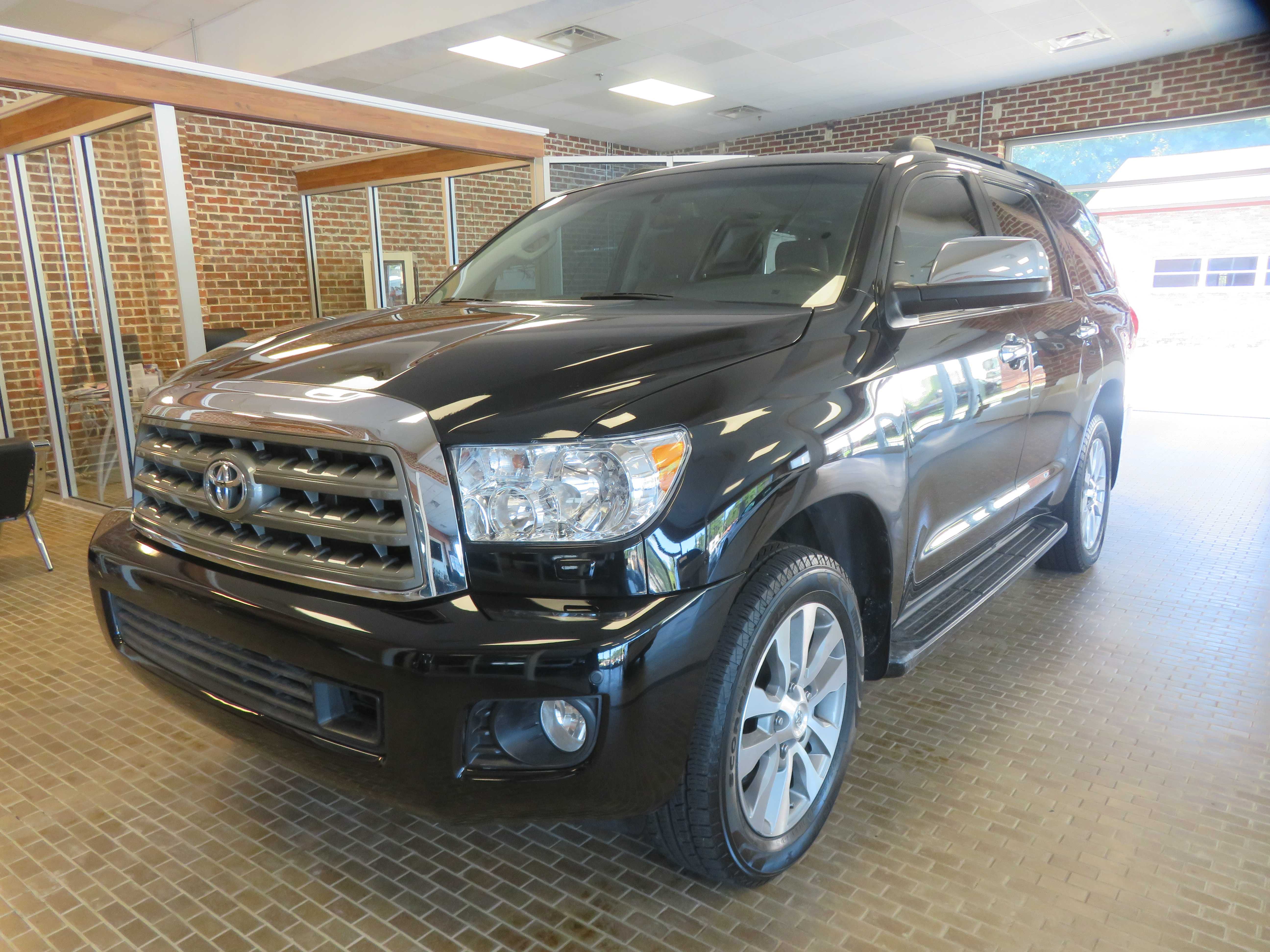 Black 2017 Toyota Sequoia SUV / Crossover 4X2 6-Speed Automatic