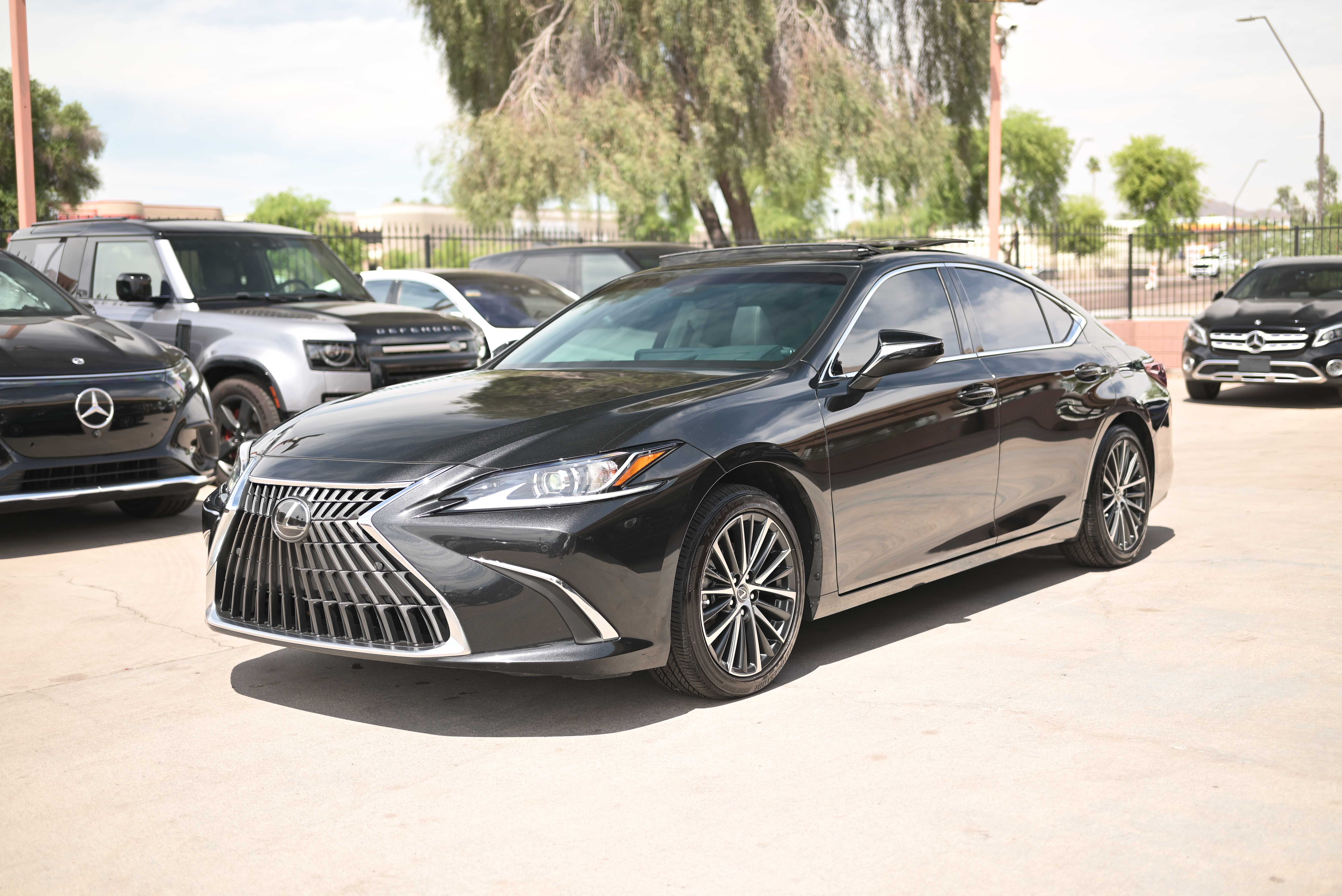Black 2025 Lexus ES 350 Premium FWD Sedan 8-Speed Dual Clutch