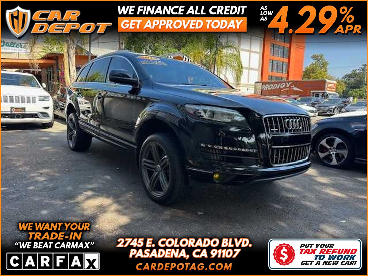 Black 2015 Audi Q7 3.0 TDI quattro Premium Plus SUV / Crossover All-Wheel Drive 8-Speed Automatic