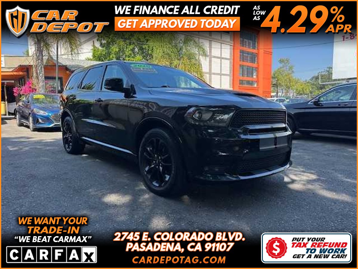 Black 2020 Dodge Durango R/T RWD SUV / Crossover Rear-Wheel Drive 8-Speed Automatic