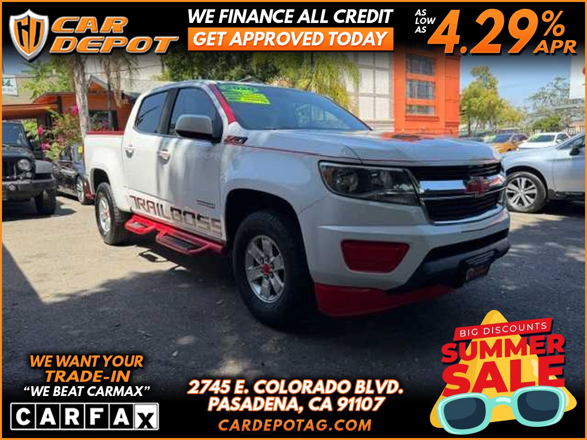White 2020 Chevrolet Colorado Pickup Truck 4X2 6-Speed Automatic