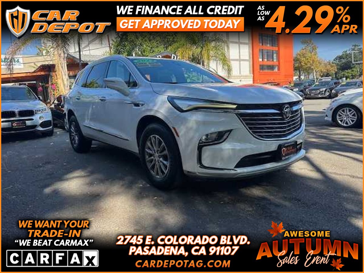 White 2022 Buick Enclave SUV / Crossover Front-Wheel Drive 9-Speed Automatic