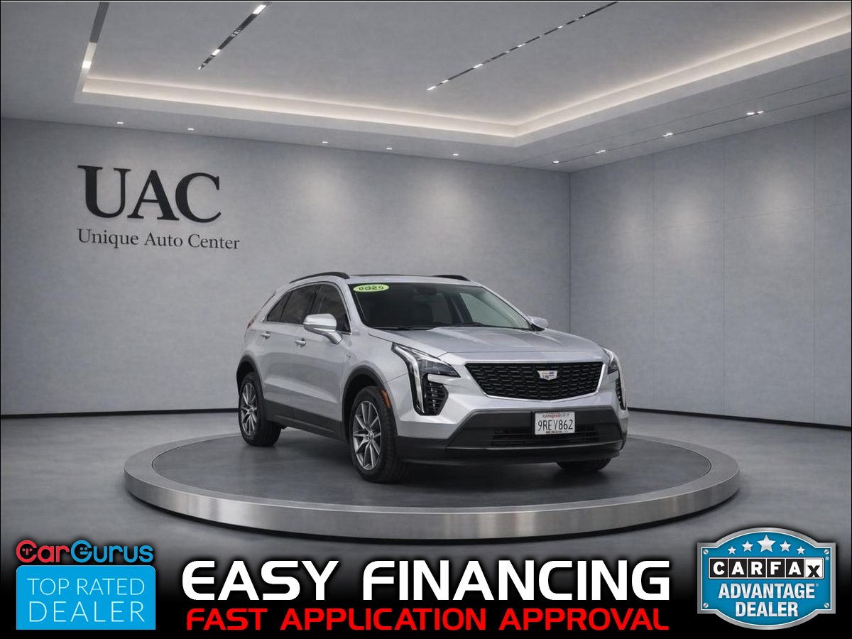 Silver 2021 Cadillac XT4 Premium Luxury FWD SUV / Crossover Front-Wheel Drive 9-Speed Automatic
