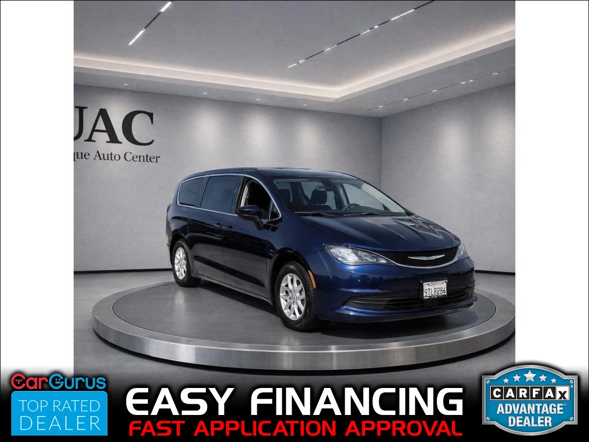 Blue 2017 Chrysler Pacifica Touring FWD Minivan Front-Wheel Drive 9-Speed Automatic