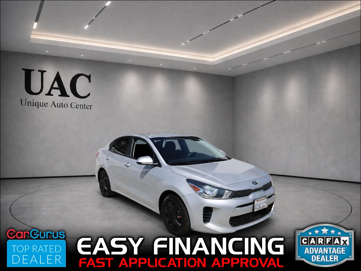 Gray 2020 Kia Rio Sedan Front-Wheel Drive Automatic