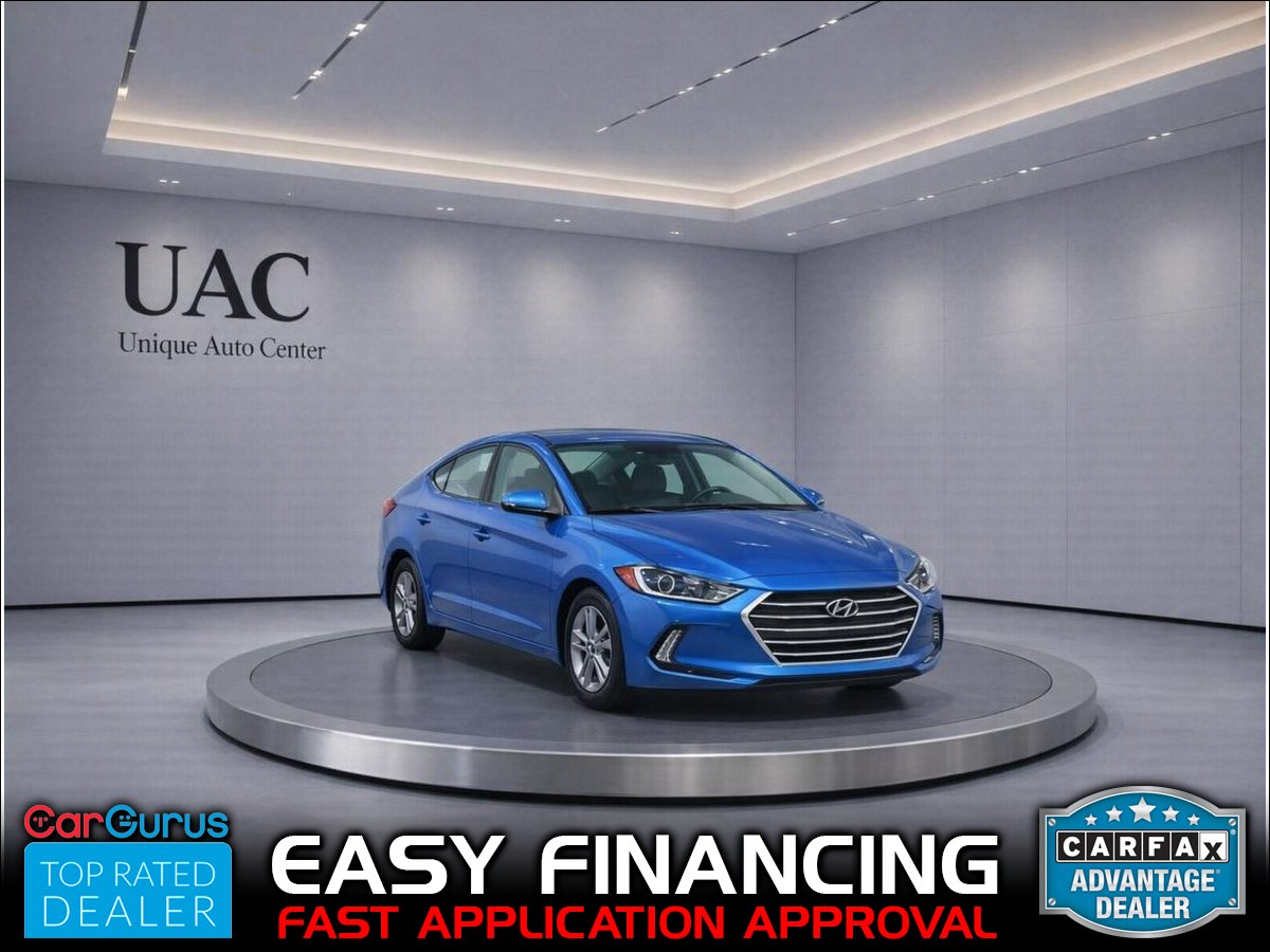 Blue 2017 Hyundai Elantra SE FWD Sedan Front-Wheel Drive 6-Speed Automatic