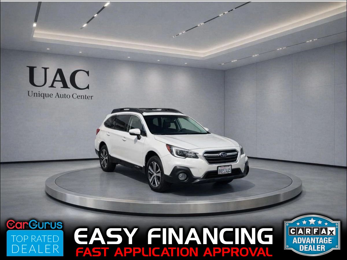 White 2018 Subaru Outback 2.5i Limited AWD Wagon All-Wheel Drive Continuously Variable Transmission
