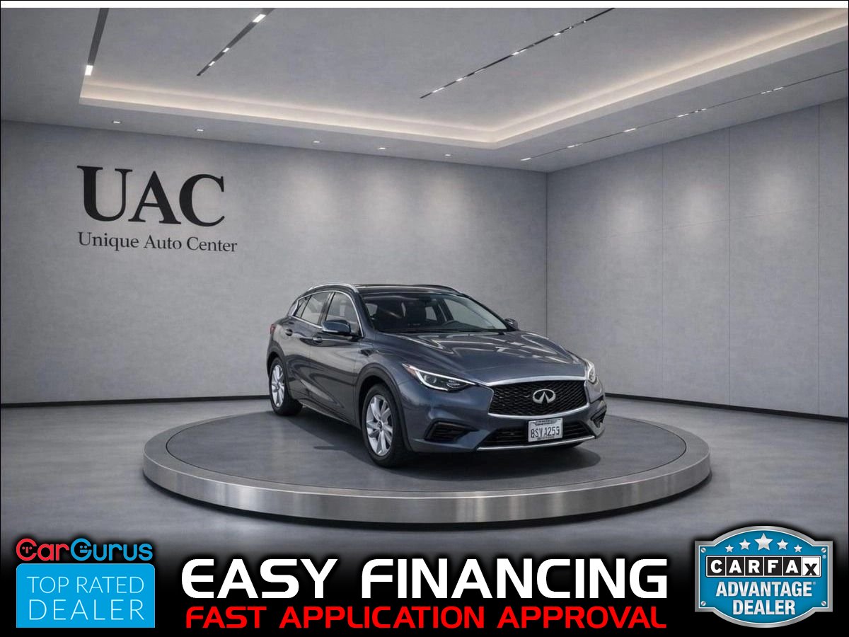 Gray 2019 INFINITI QX30 Luxe FWD SUV / Crossover Front-Wheel Drive 7-Speed Dual Clutch