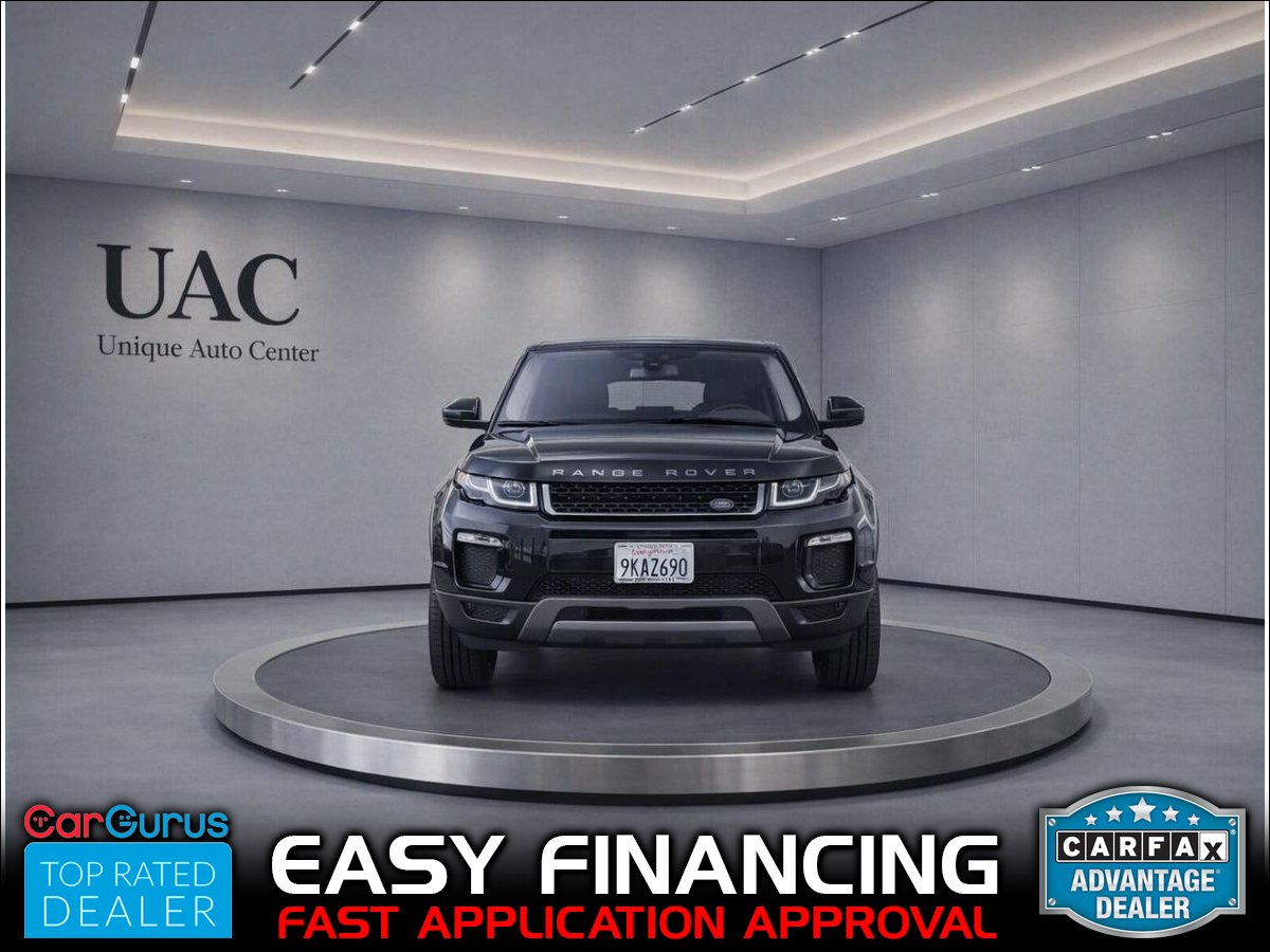 Black 2017 Land Rover Range Rover Evoque SE SUV / Crossover All-Wheel Drive 9-Speed Automatic