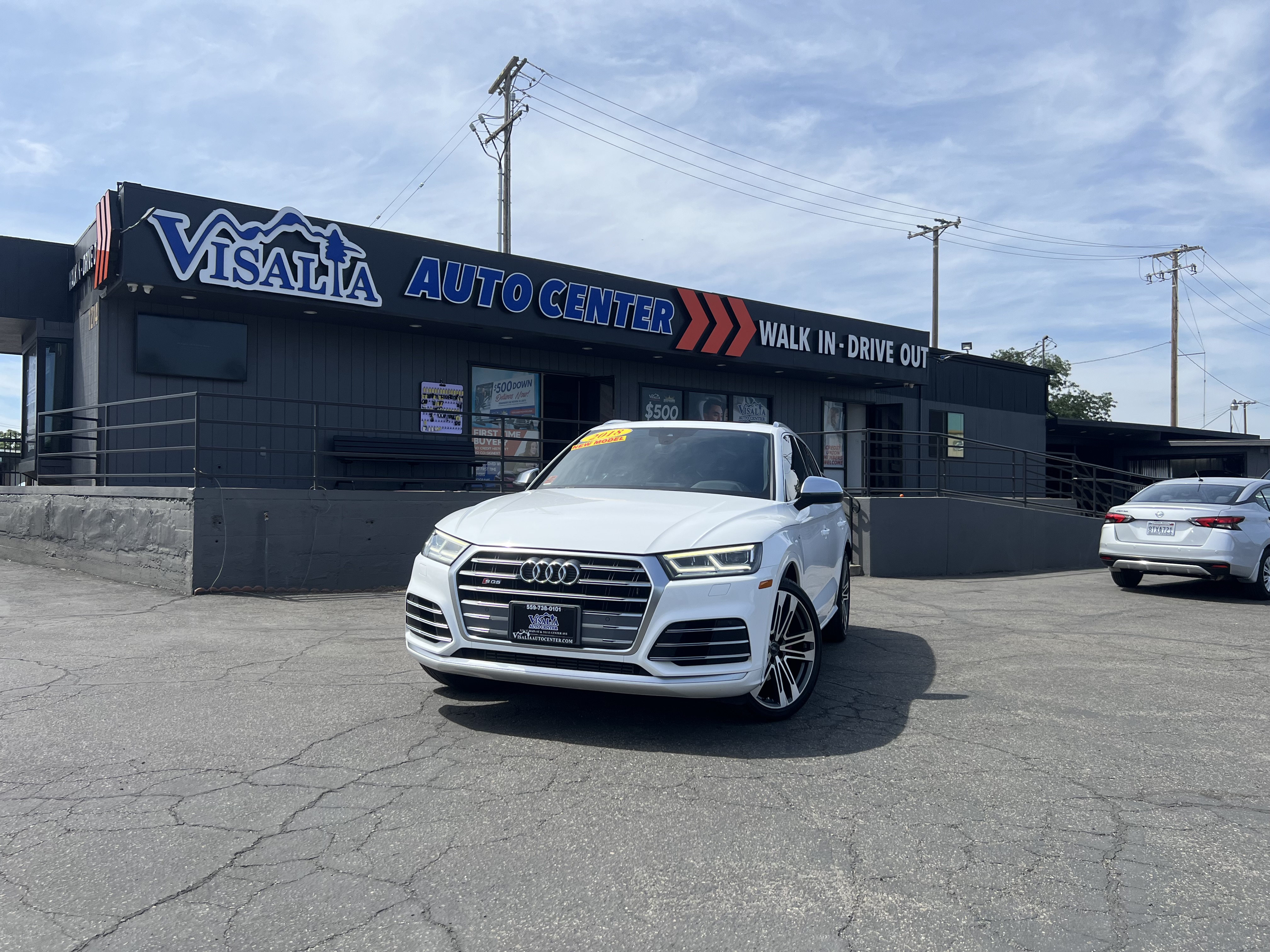 White 2018 Audi SQ5 3.0T quattro Premium Plus AWD SUV / Crossover All-Wheel Drive 8-Speed Automatic
