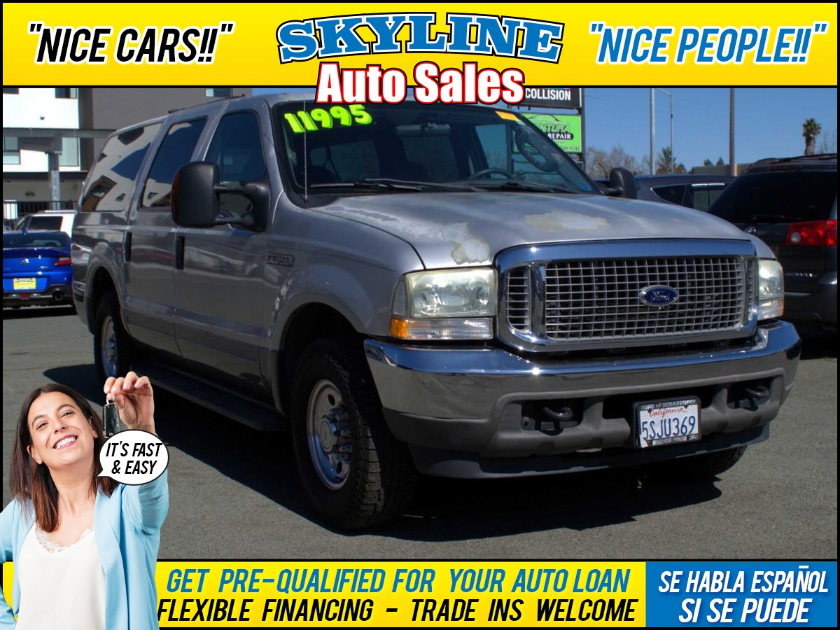Silver 2004 Ford Excursion XLT SUV / Crossover Rear-Wheel Drive Automatic