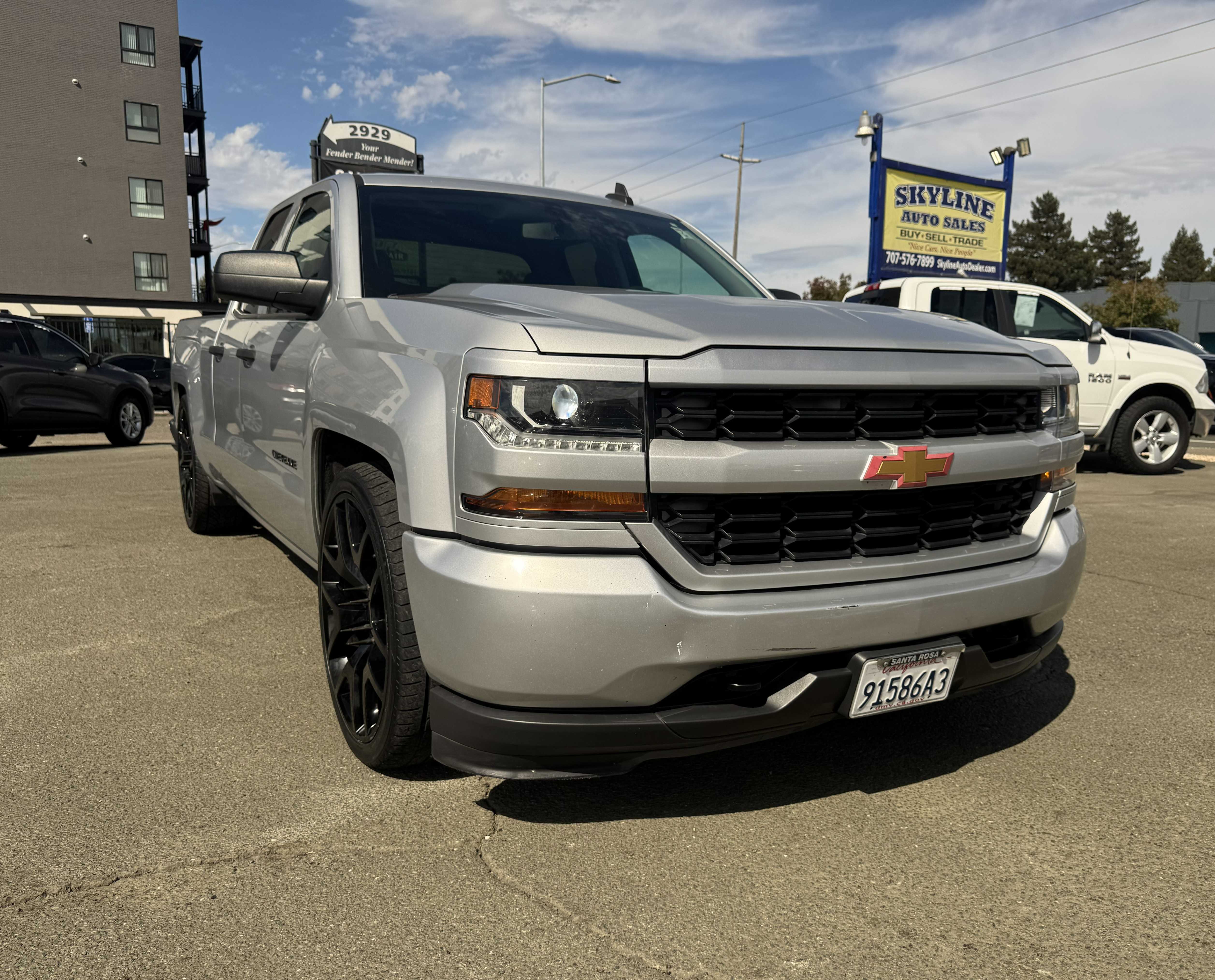 2016 CHEVROLET SILVERADO 1500 DOUBLE CAB Custom