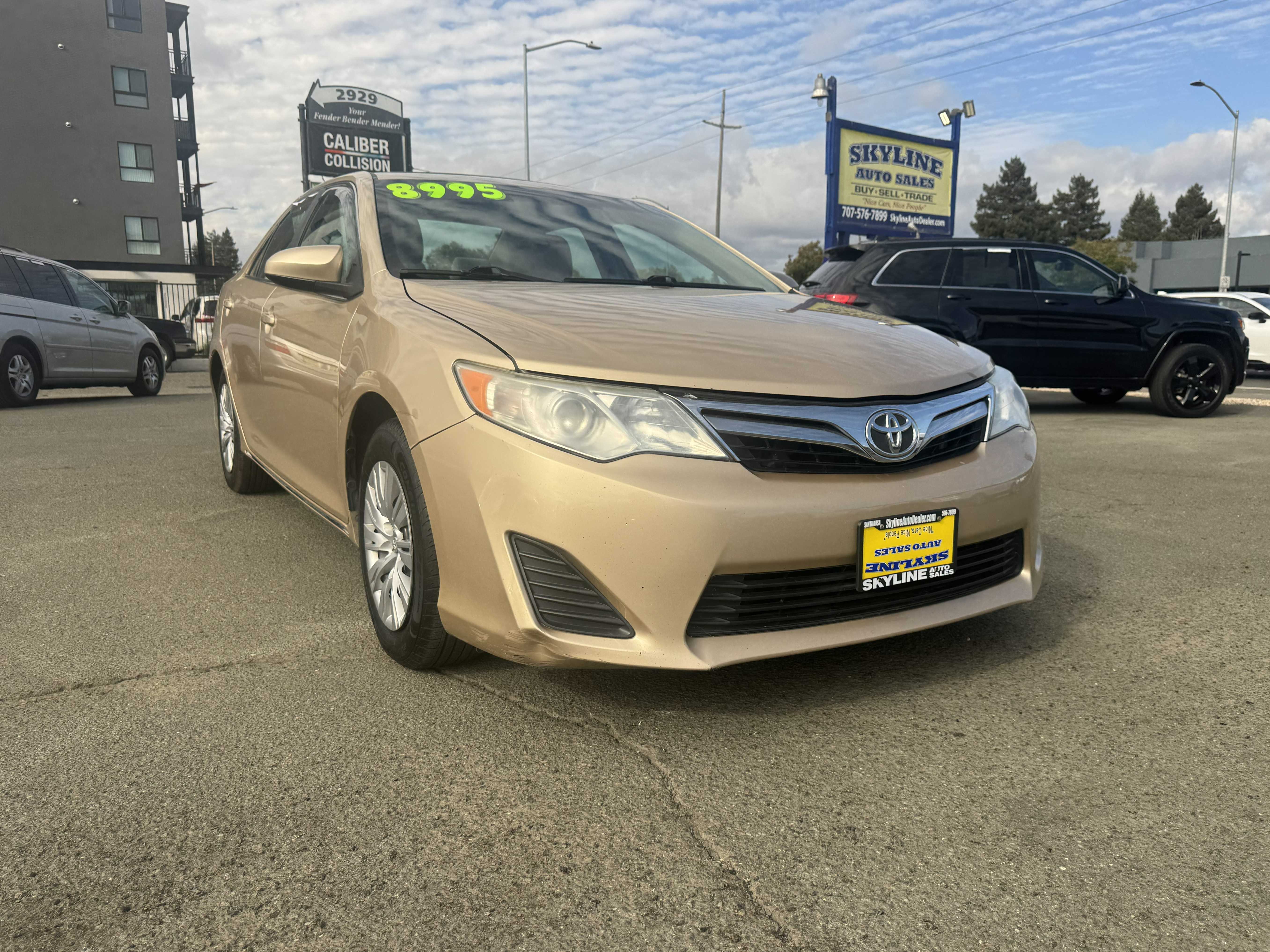 2012 TOYOTA CAMRY LE SEDAN 4D