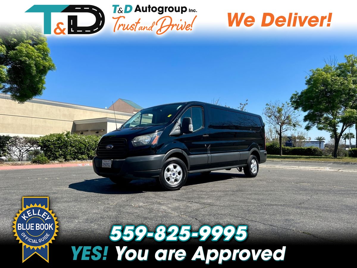 Black 2017 Ford Transit Cargo 250 3dr LWB Low Roof Cargo Van with Sliding Passenger Side Door Van Rear-Wheel Drive 6-Speed Automatic Overdrive
