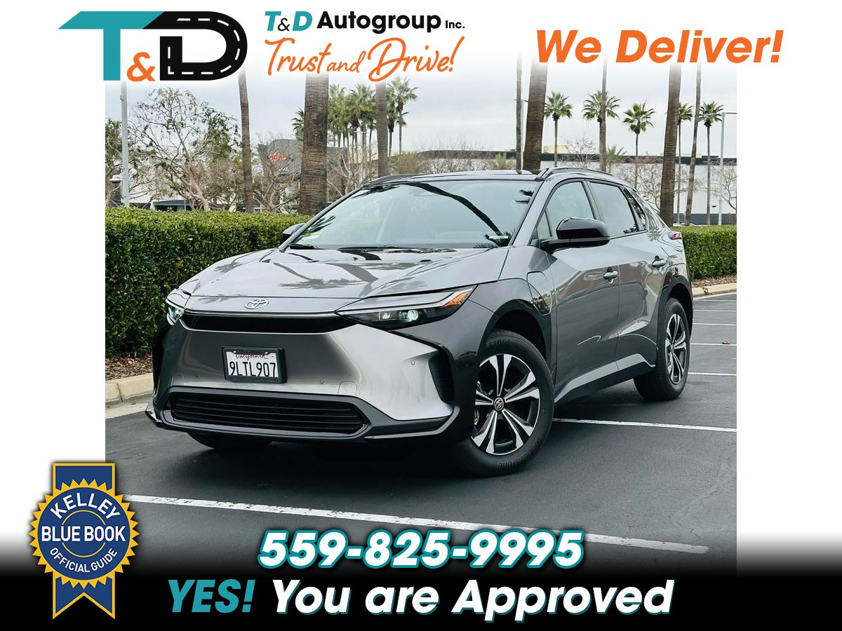 Gray 2024 Toyota bZ4X Limited AWD SUV / Crossover All-Wheel Drive Automatic