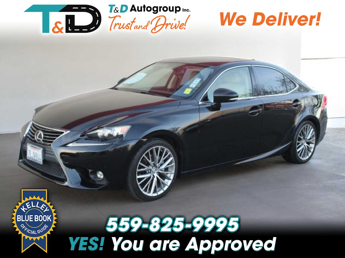 Black 2015 Lexus IS 250 Sedan RWD Sedan Rear-Wheel Drive 6-Speed Automatic
