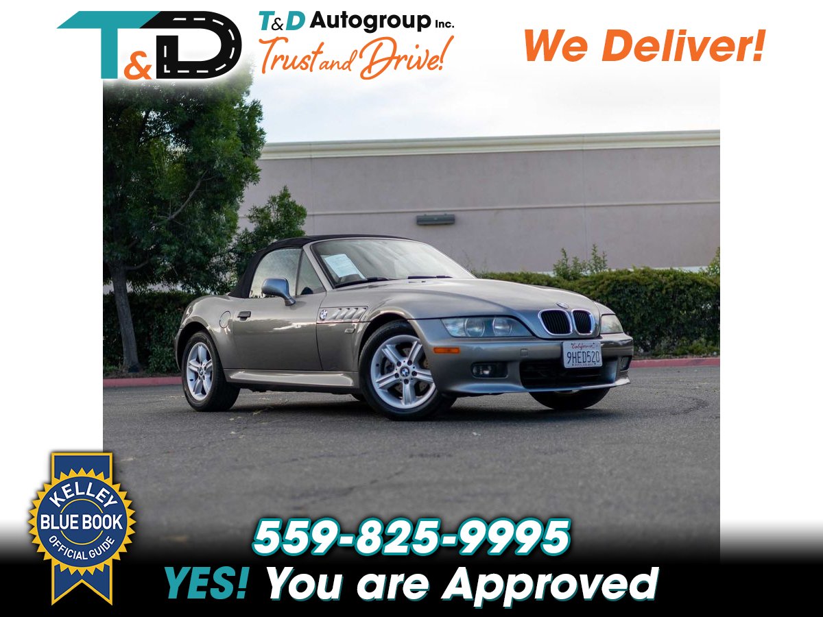 Silver 2001 BMW Z3 2.5i Roadster RWD Convertible Rear-Wheel Drive 5-Speed Automatic
