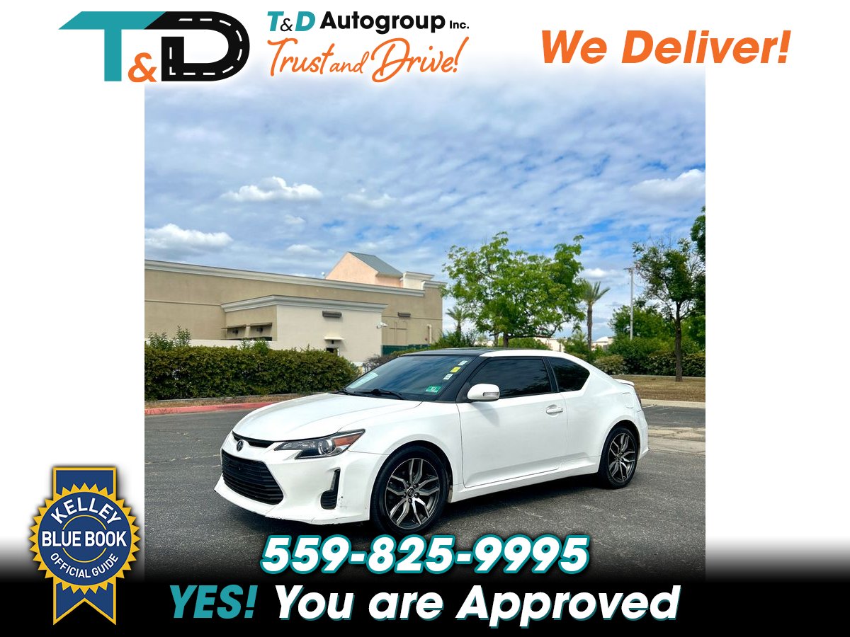 White 2014 Scion tC Monogram Coupe Front-Wheel Drive 6-Speed Automatic