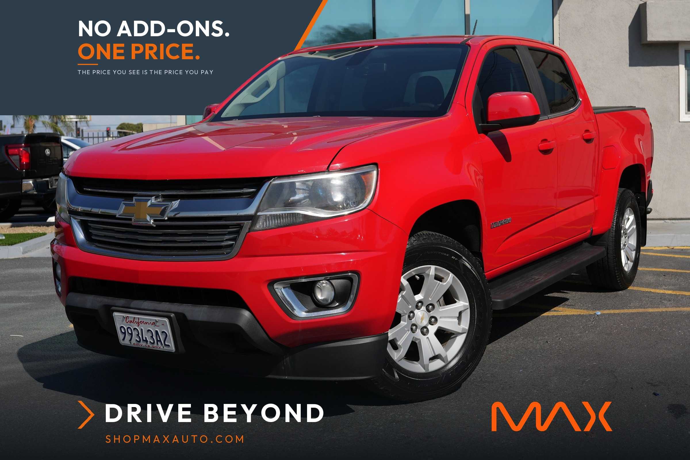 Black 2016 Chevrolet Colorado Pickup Truck 4X2 6-Speed Automatic