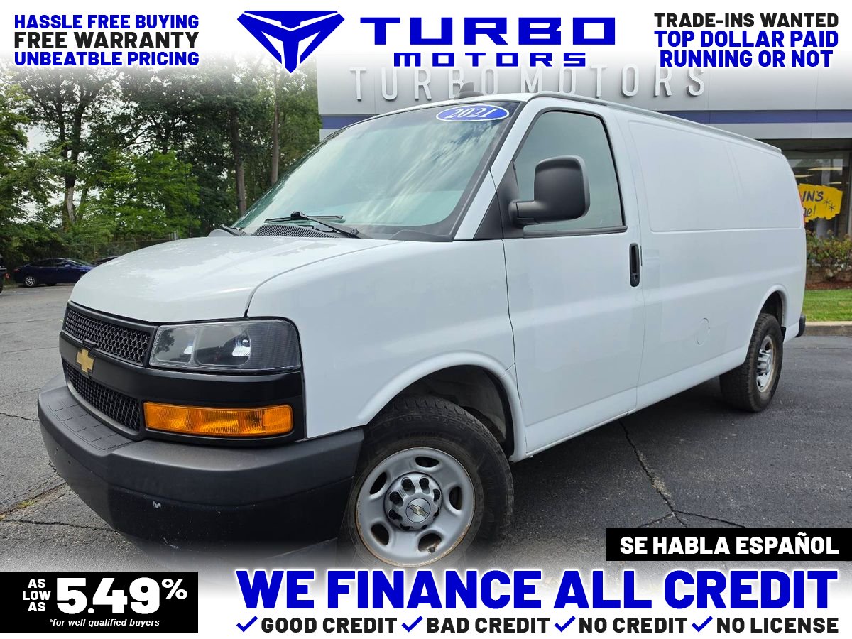 2021 Chevrolet Express Cargo Van Rear-Wheel Drive 8-Speed Automatic Overdrive