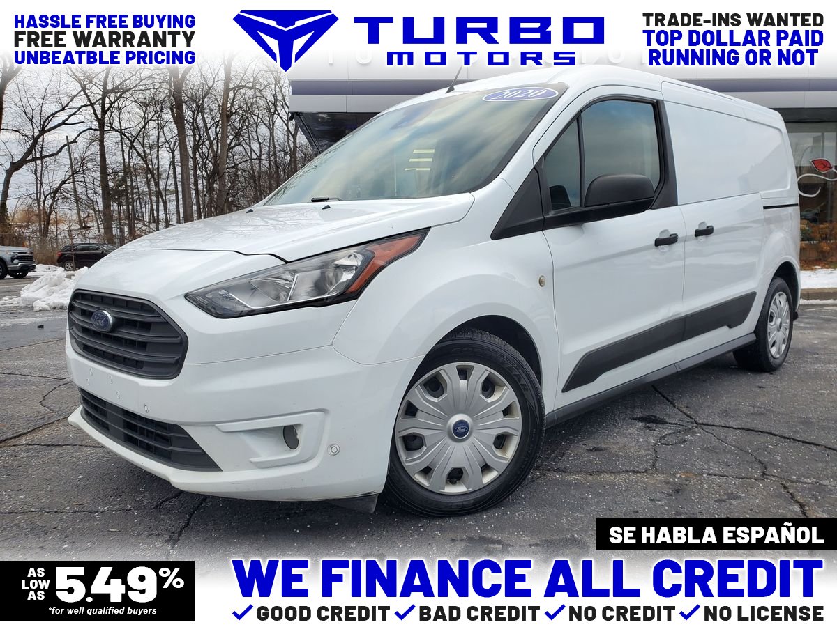 2020 Ford Transit Connect Cargo XLT LWB FWD with Rear Cargo Doors