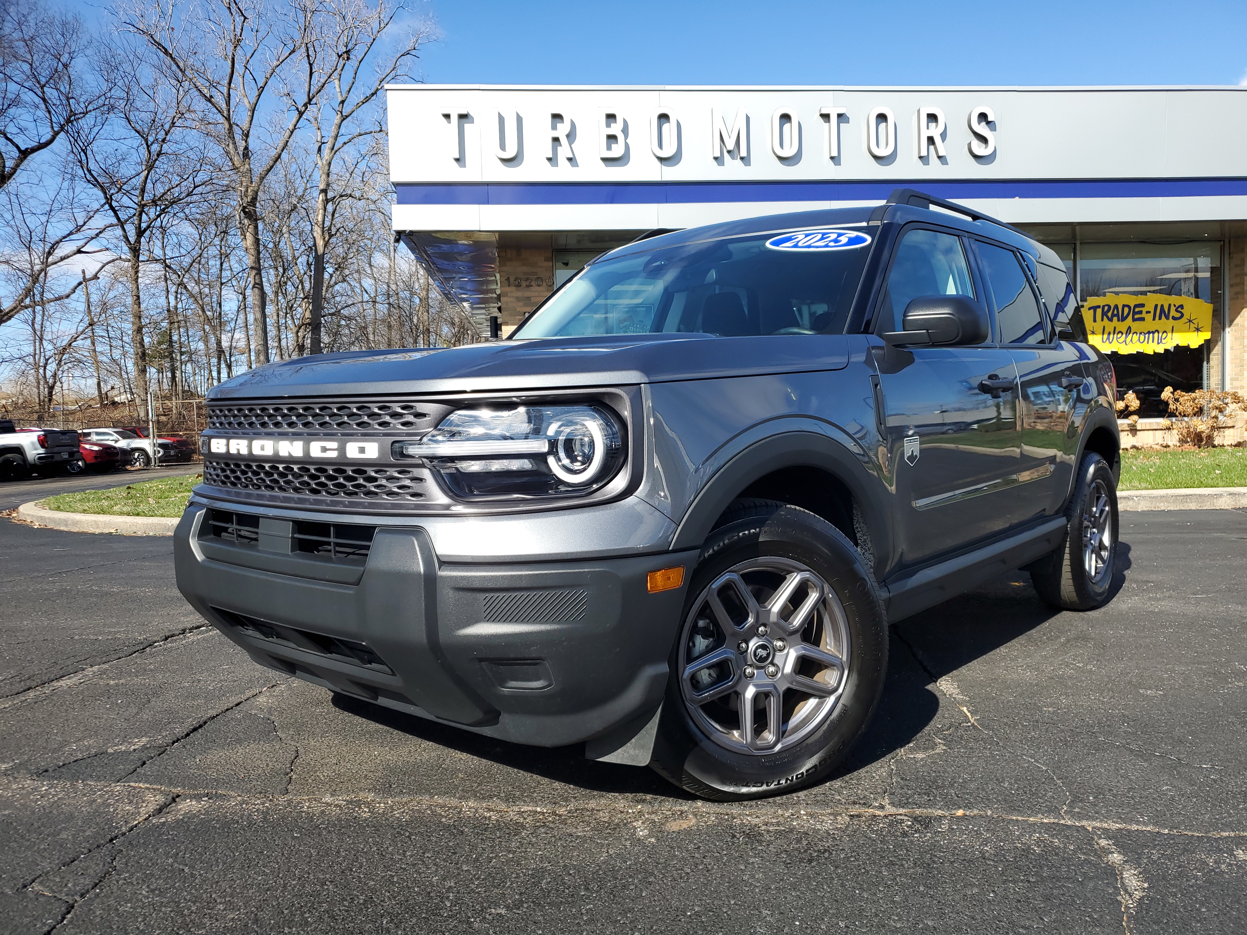 Gray 2025 Ford Bronco Sport Big Bend AWD SUV / Crossover All-Wheel Drive 8-Speed Automatic